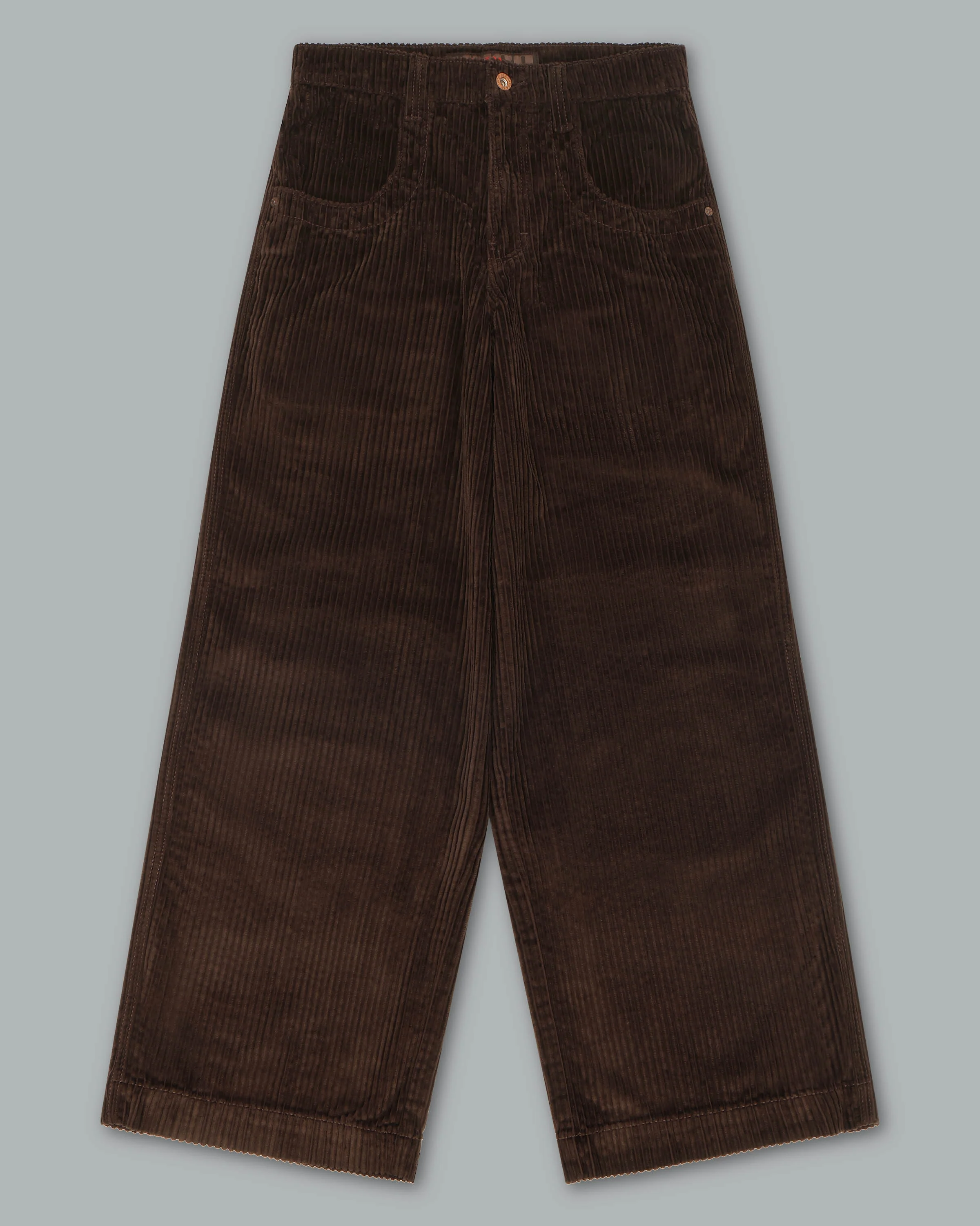 101 Twin Cannon. 26". 4 Wale Corduroy. Java Brown. - Image 14