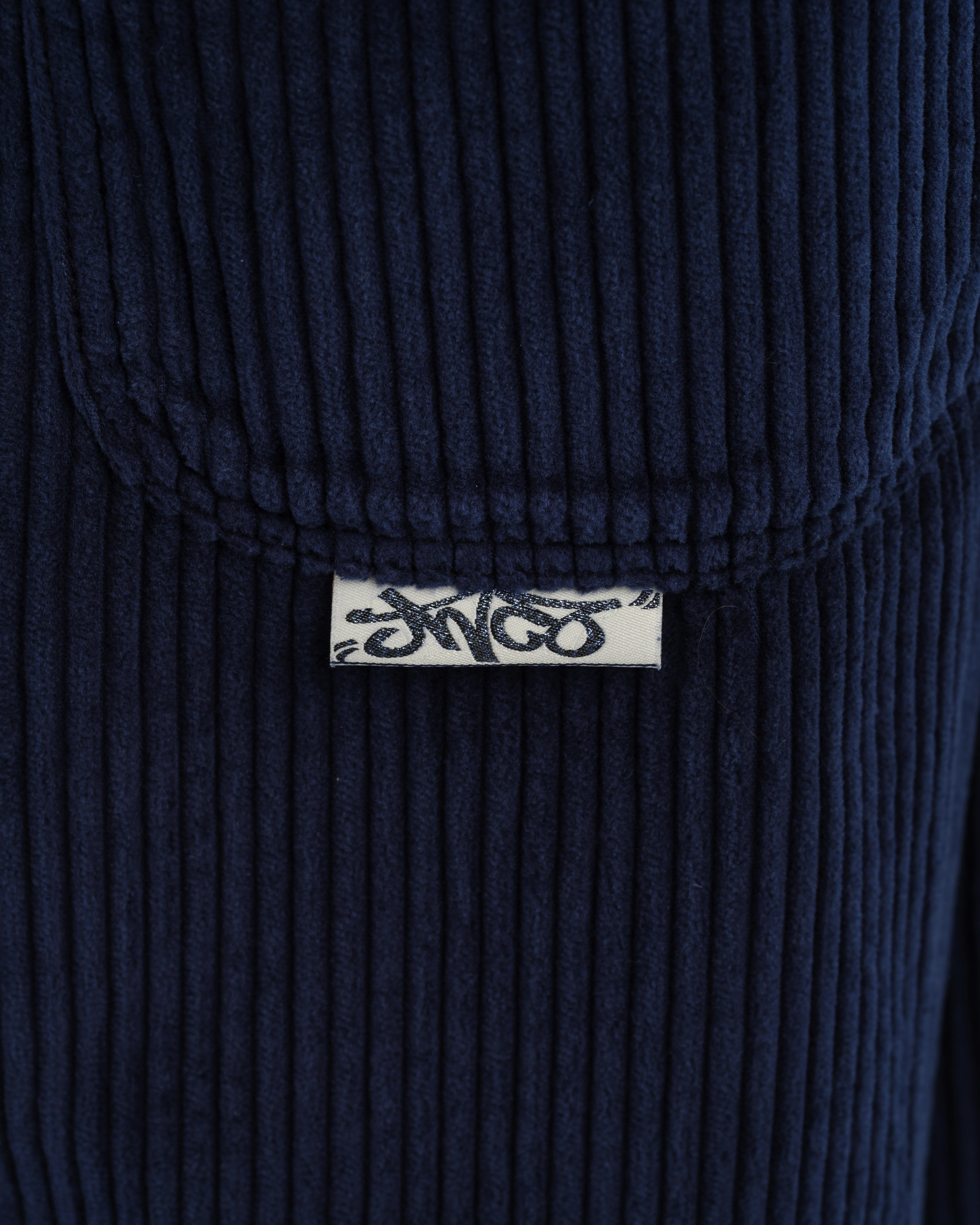 101 Twin Cannon. 26". 4 Wale Corduroy. Navy. - Image 10
