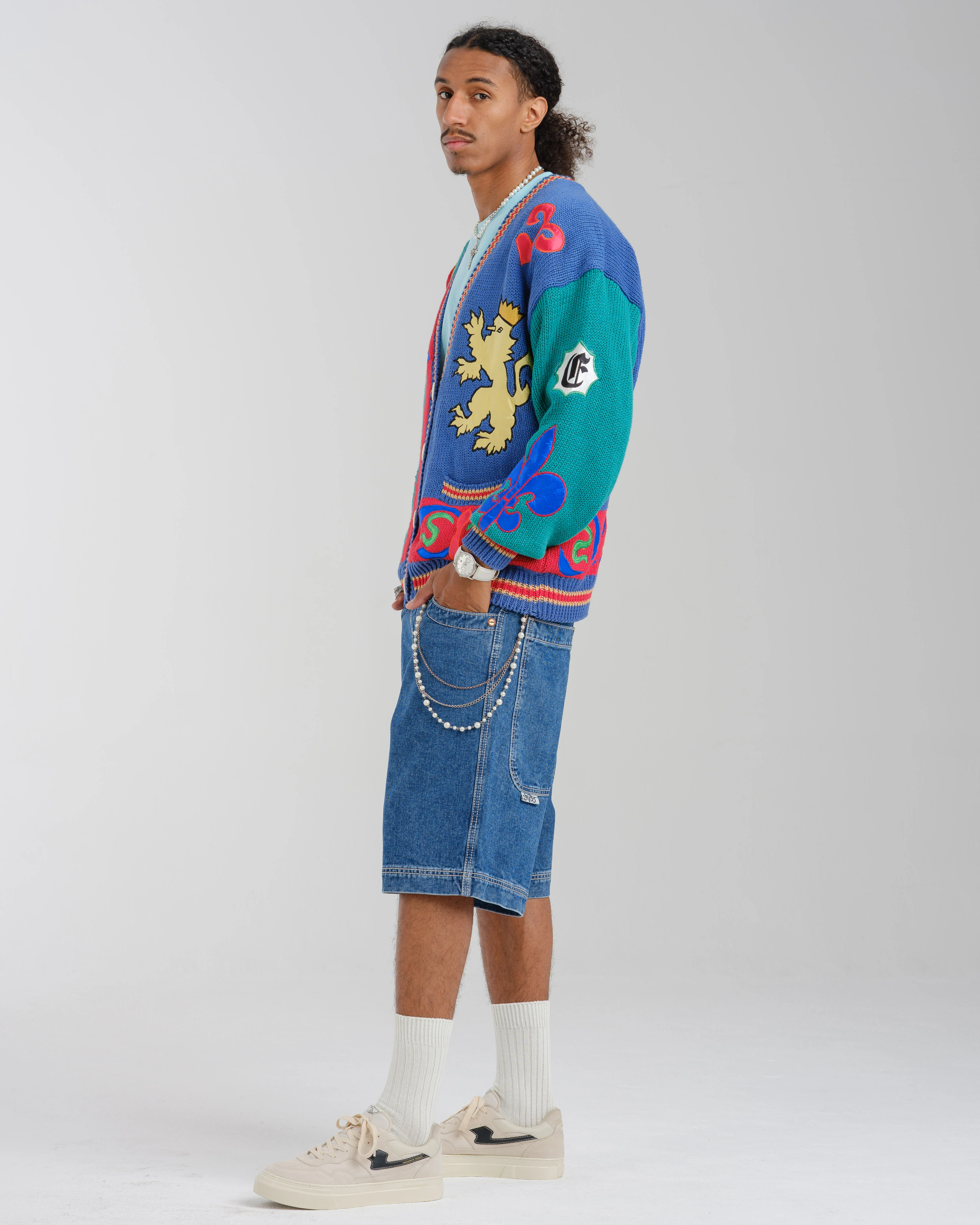 101 Twin Cannon Shorts. 14" Inseam. Dark Stone. - Image 3