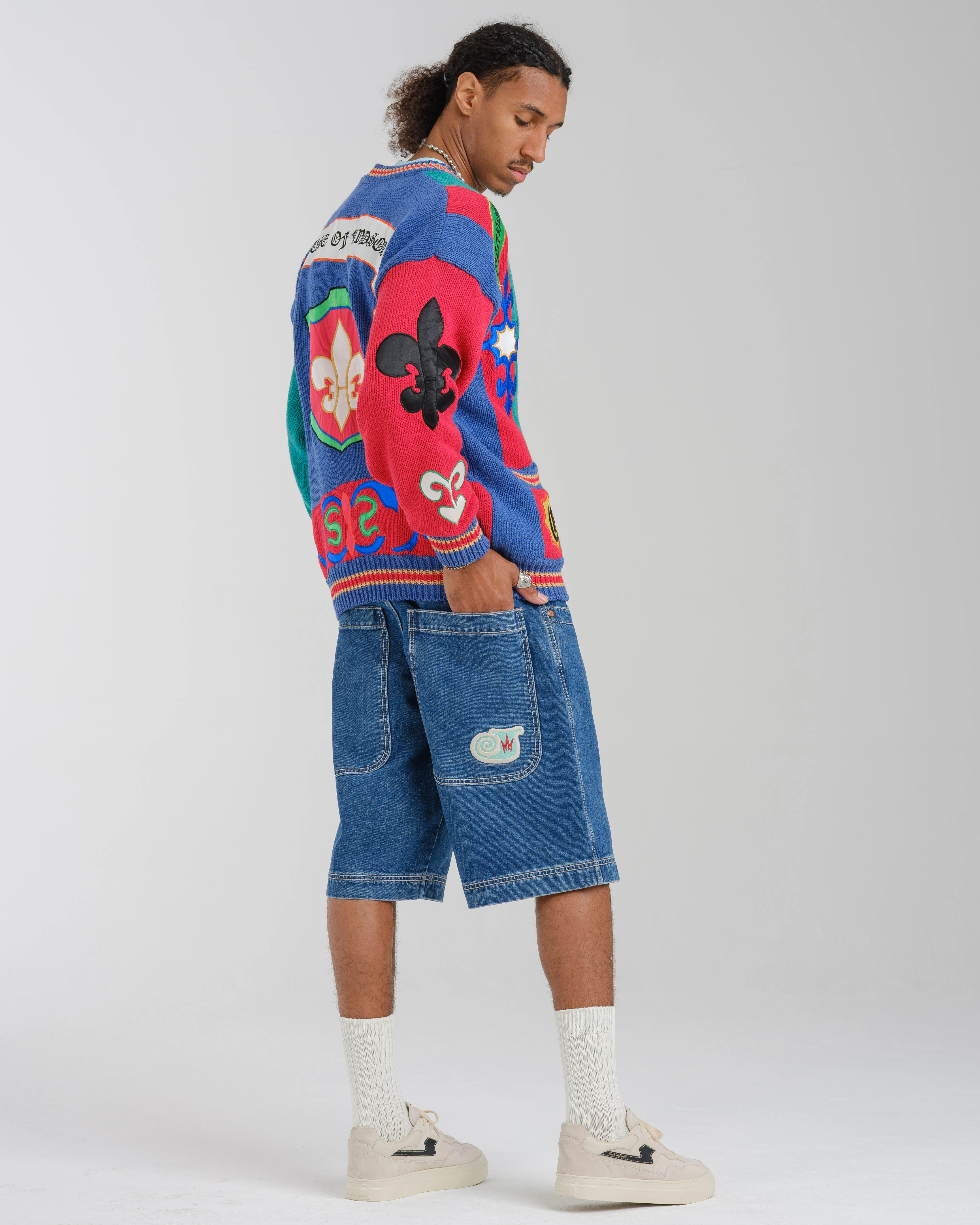 101 Twin Cannon Shorts. 14" Inseam. Dark Stone. - Image 4