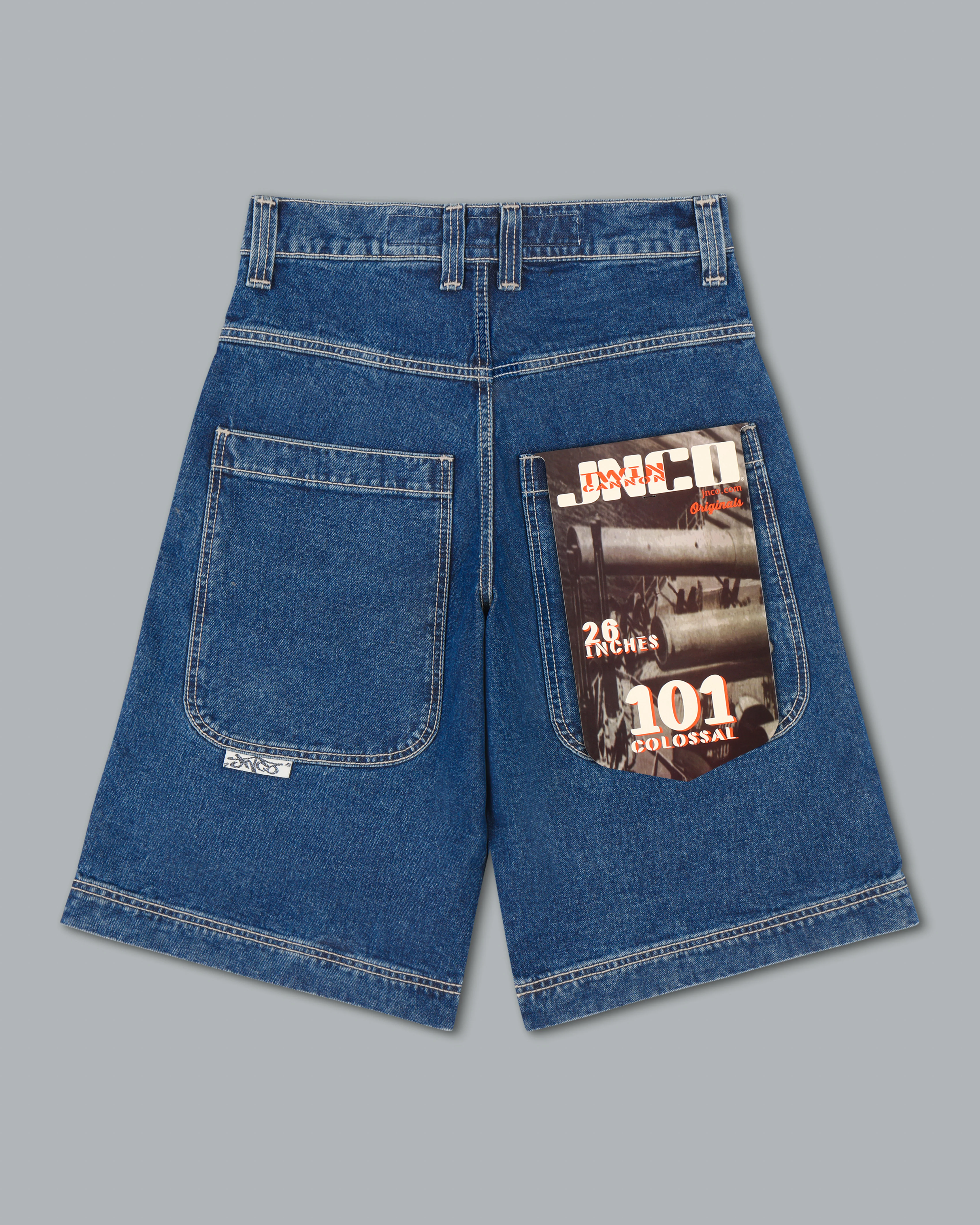 101 Twin Cannon Shorts. 14" Inseam. Dark Stone. - Image 6