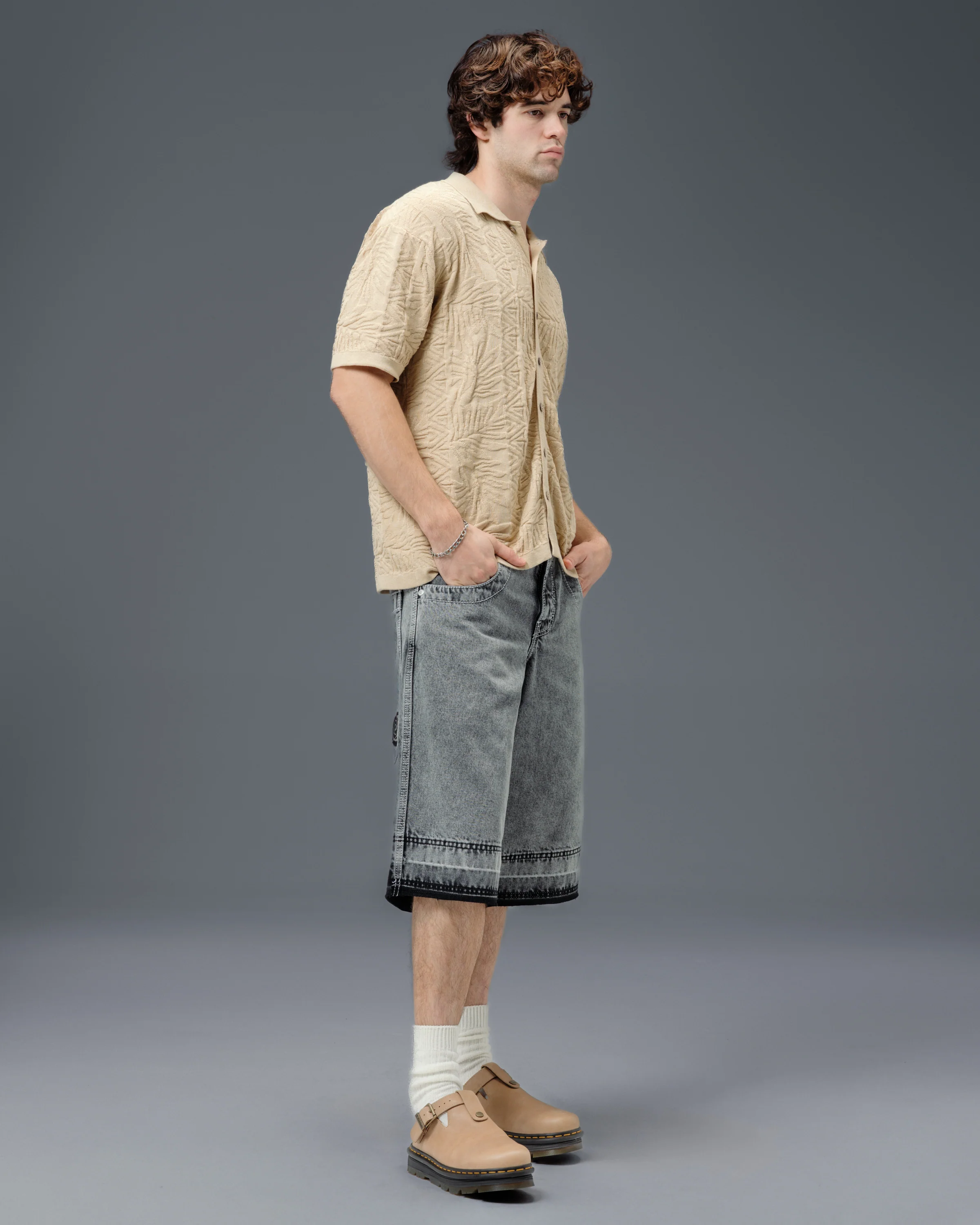 101 Twin Cannon Shorts. 16" Inseam. Black Vintage. - Image 10