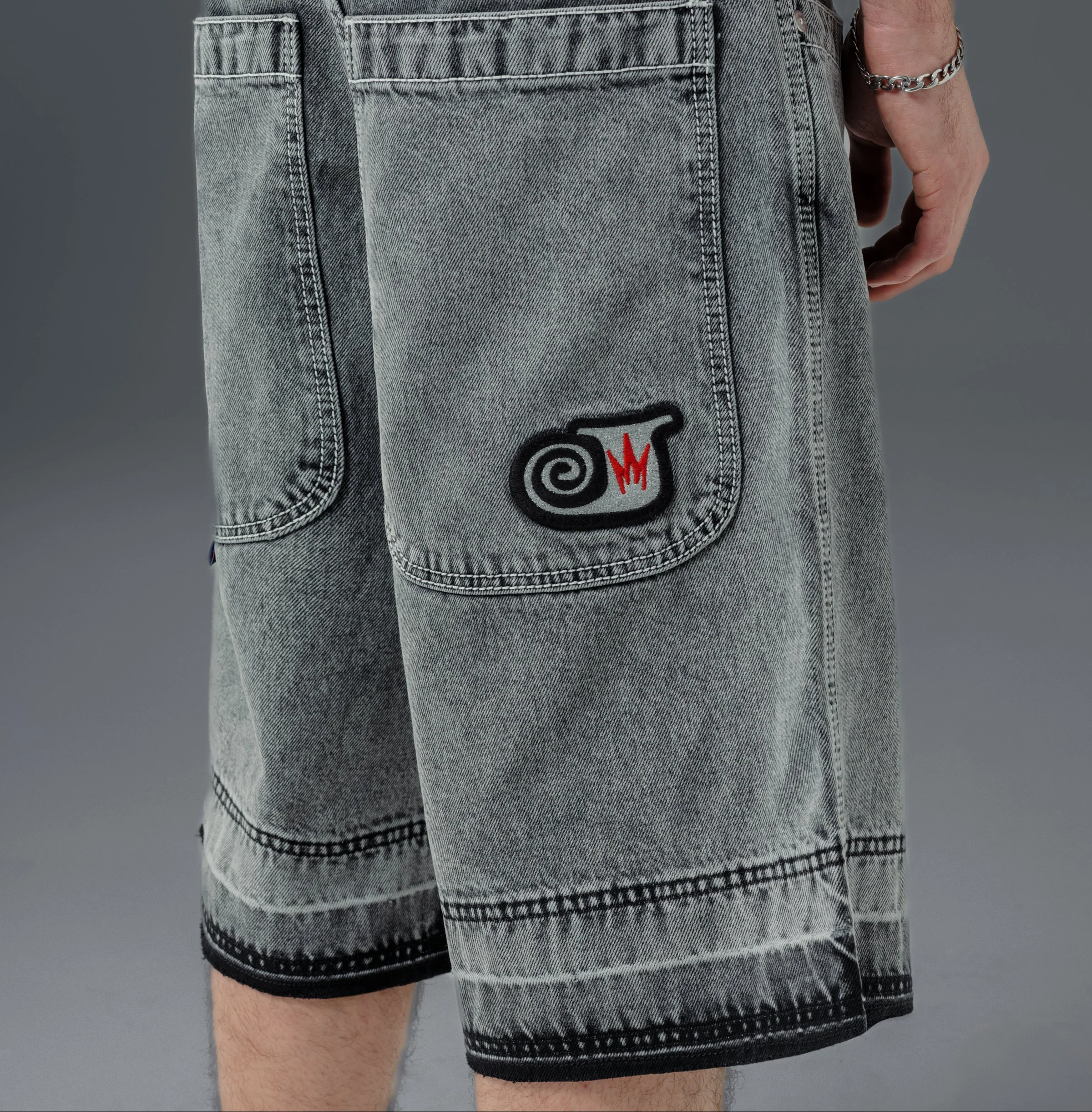 101 Twin Cannon Shorts. 16" Inseam. Black Vintage. - Image 11