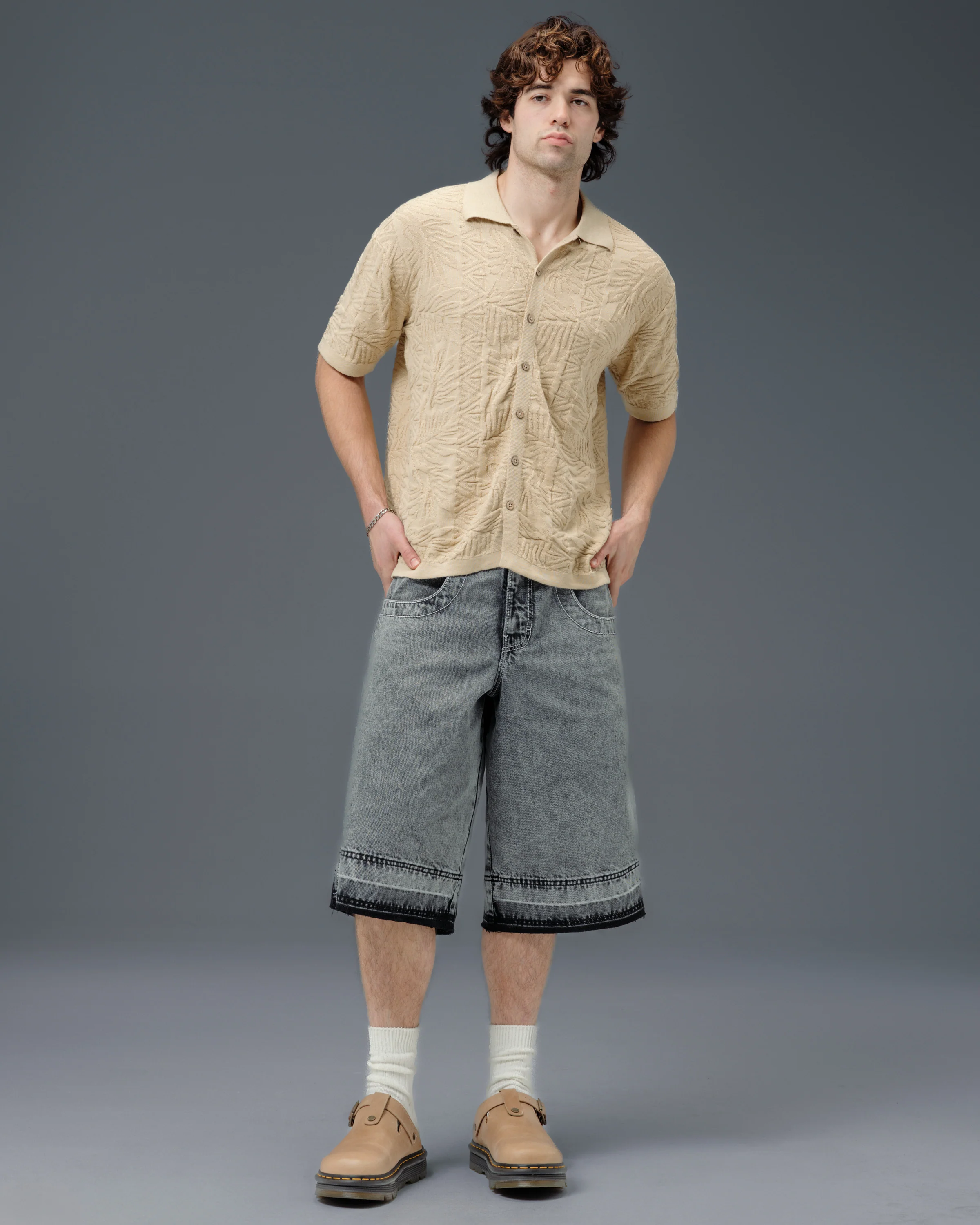 101 Twin Cannon Shorts. 16" Inseam. Black Vintage. - Image 3