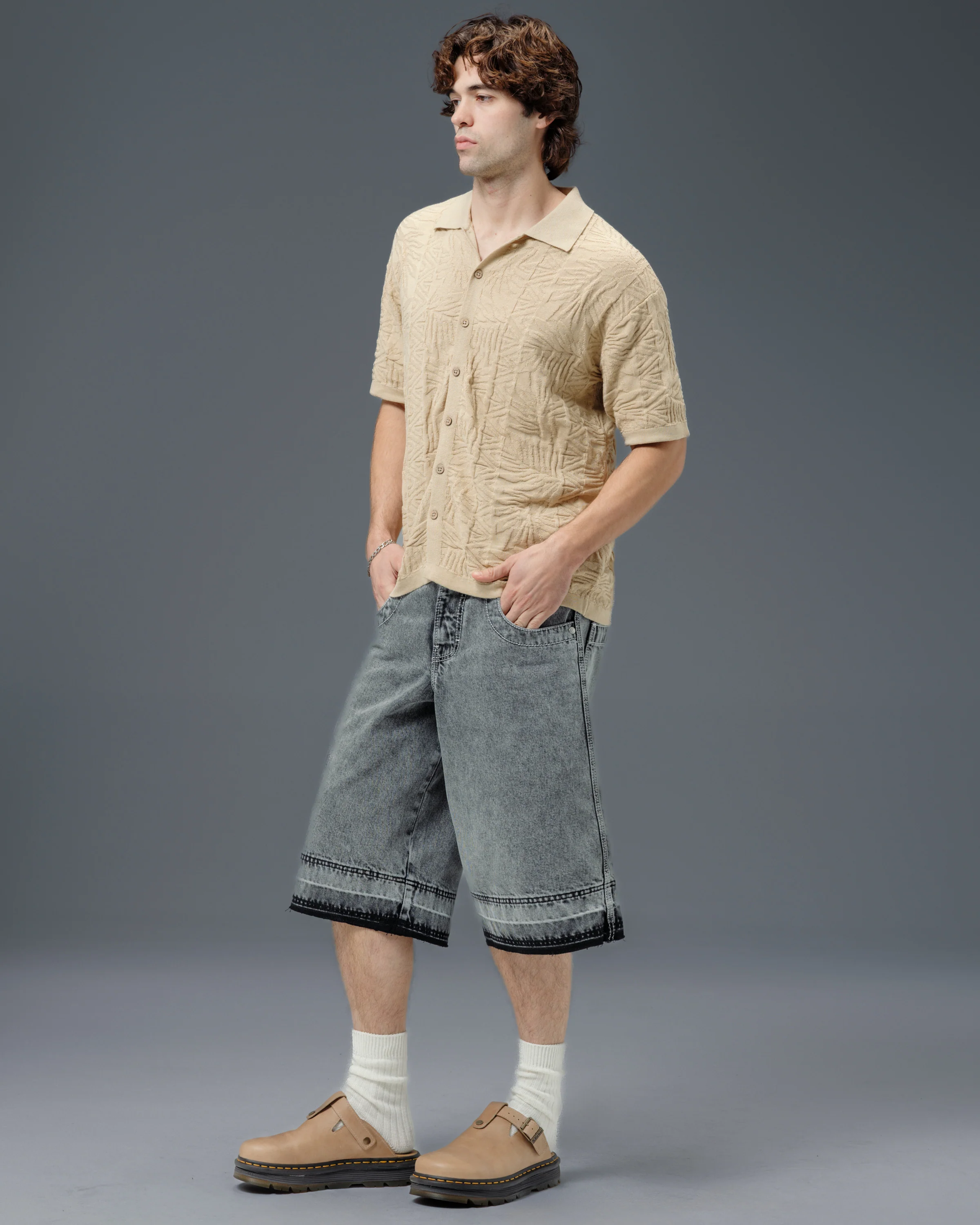 101 Twin Cannon Shorts. 16" Inseam. Black Vintage. - Image 4