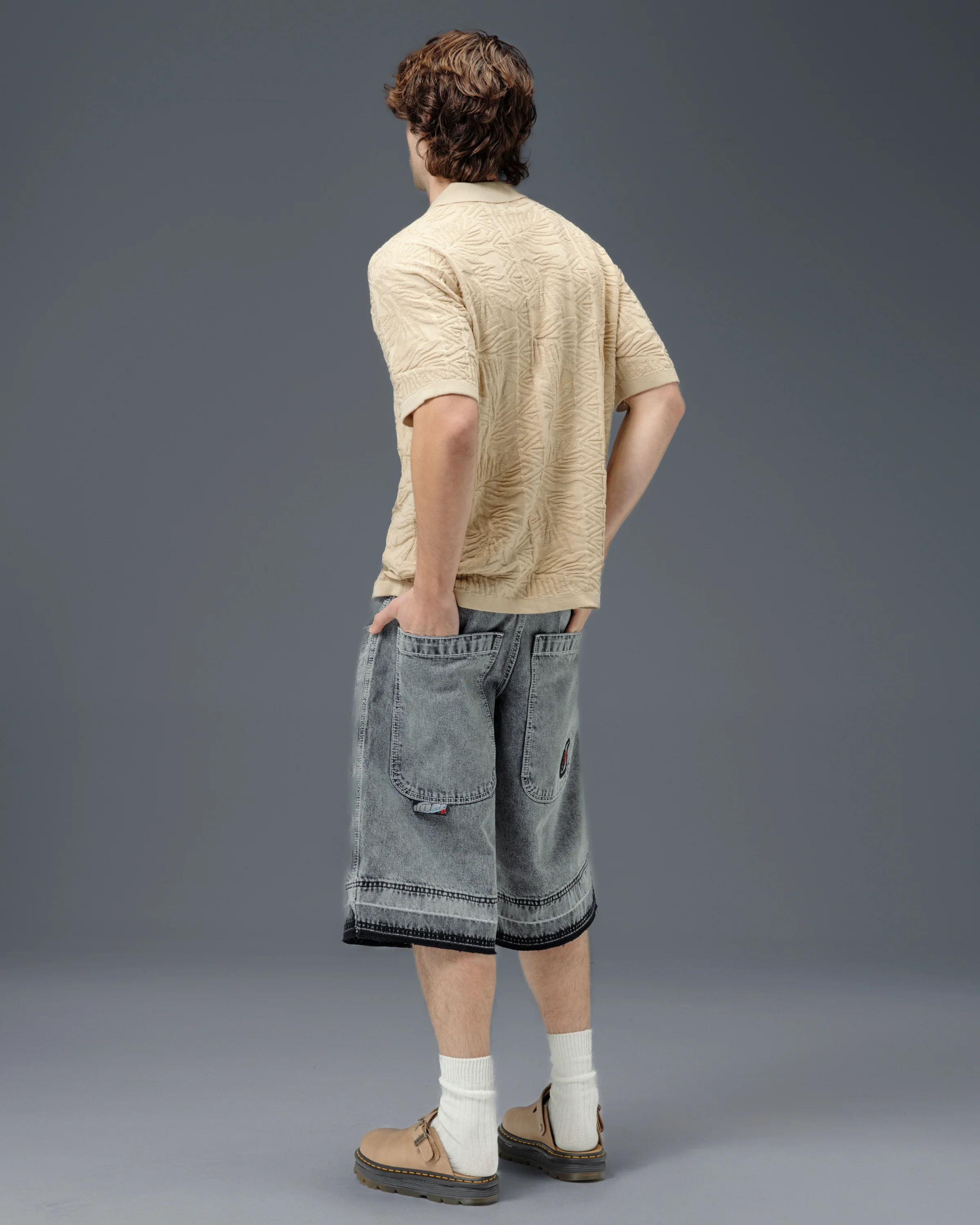 101 Twin Cannon Shorts. 16" Inseam. Black Vintage. - Image 6