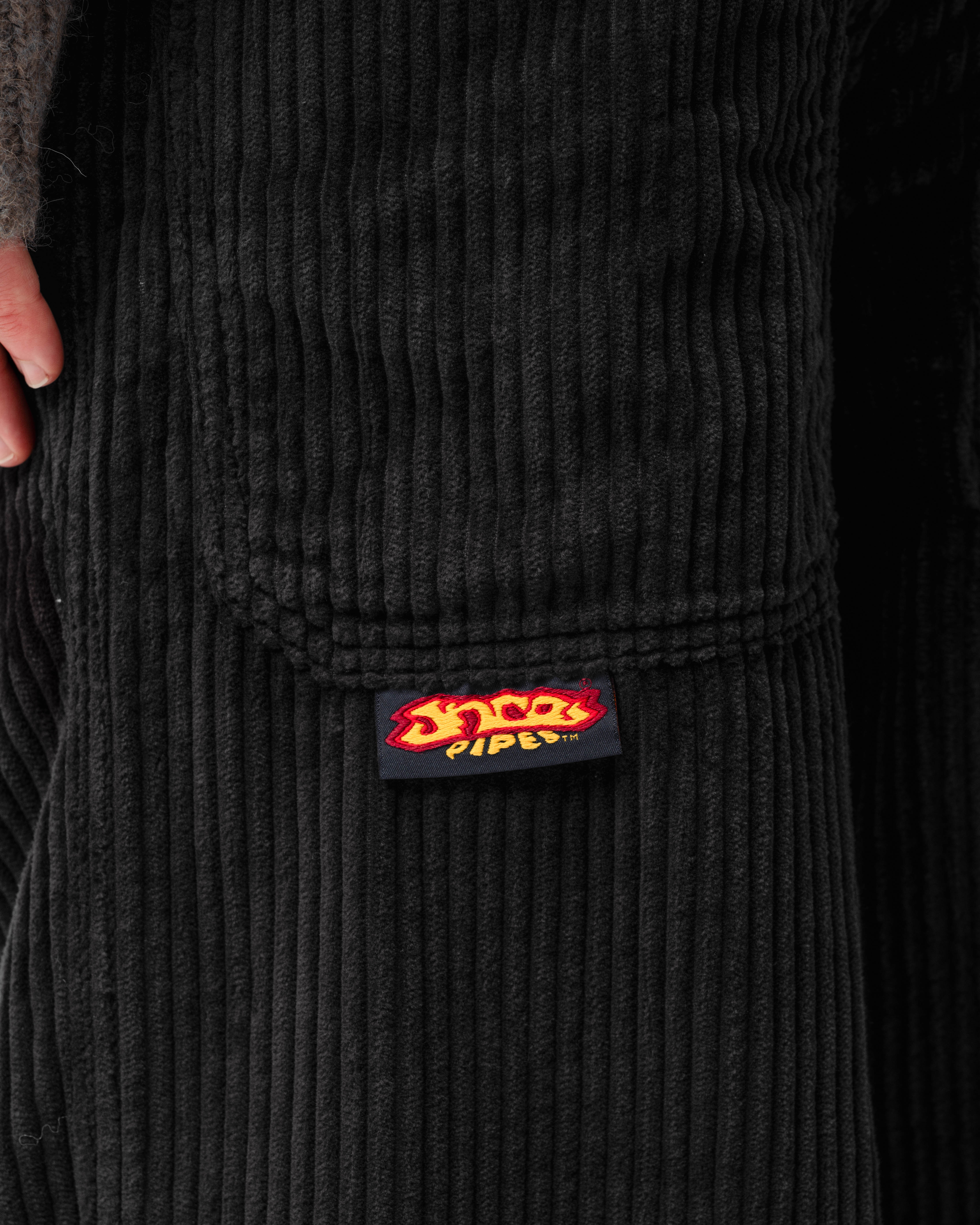 179 Pipes. 23". 4 Wale Corduroy. Black. - Image 11