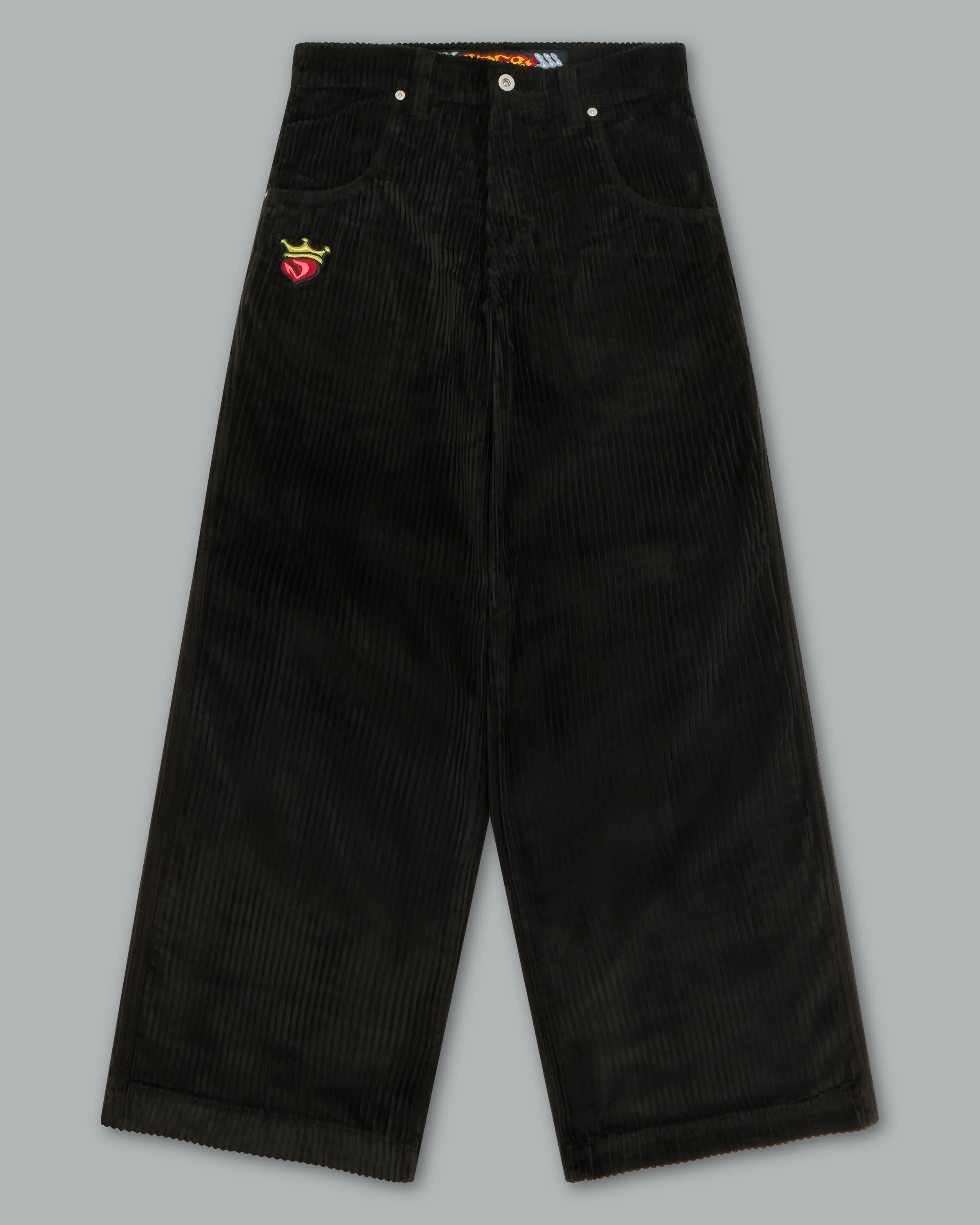 179 Pipes. 23". 4 Wale Corduroy. Black. - Image 12