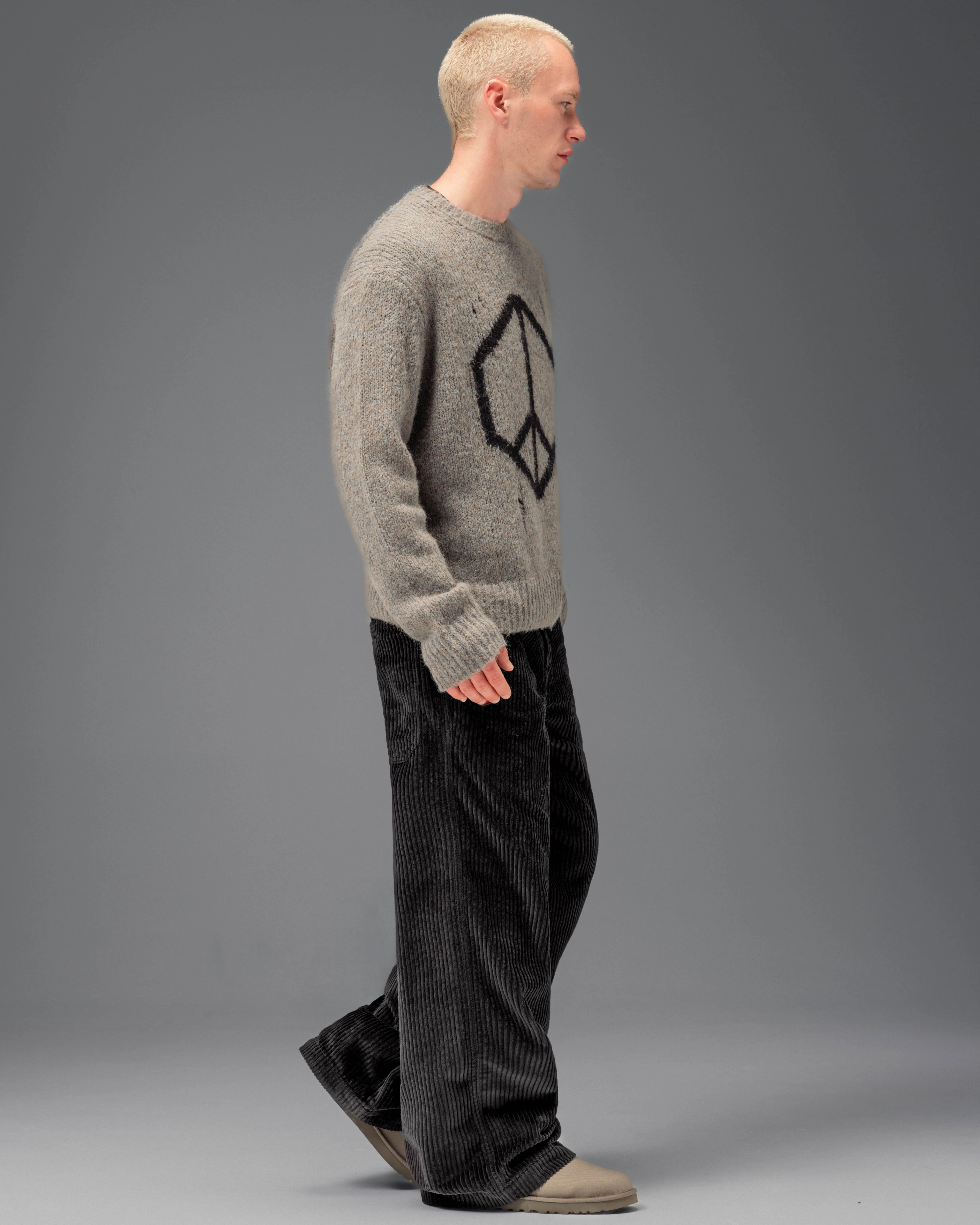 179 Pipes. 23". 4 Wale Corduroy. Black. - Image 8