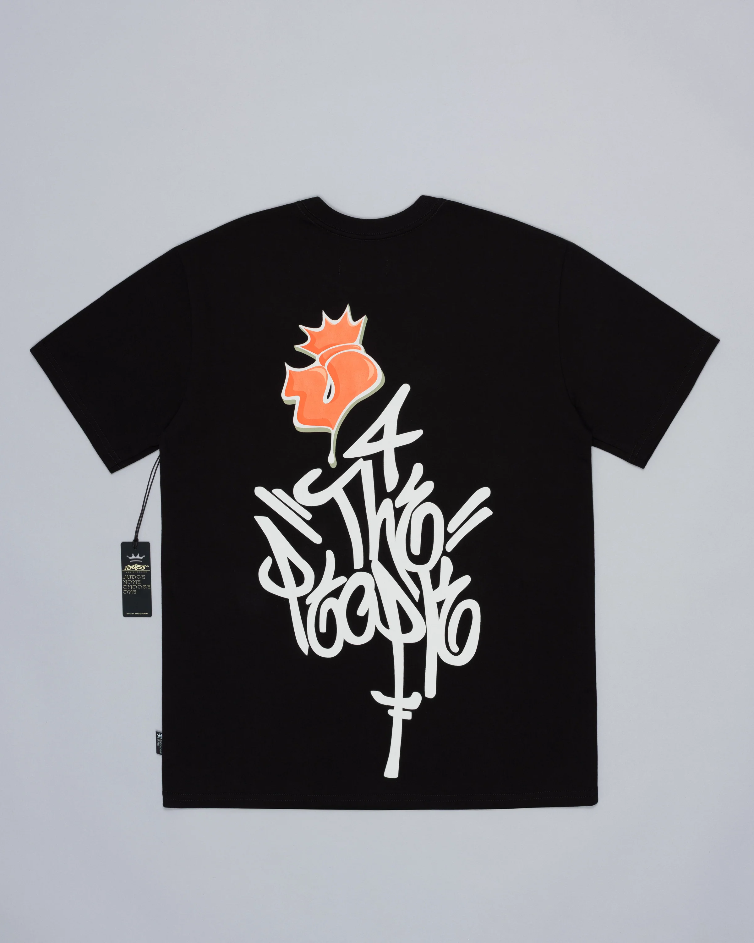"4 The People" Tee. Black.