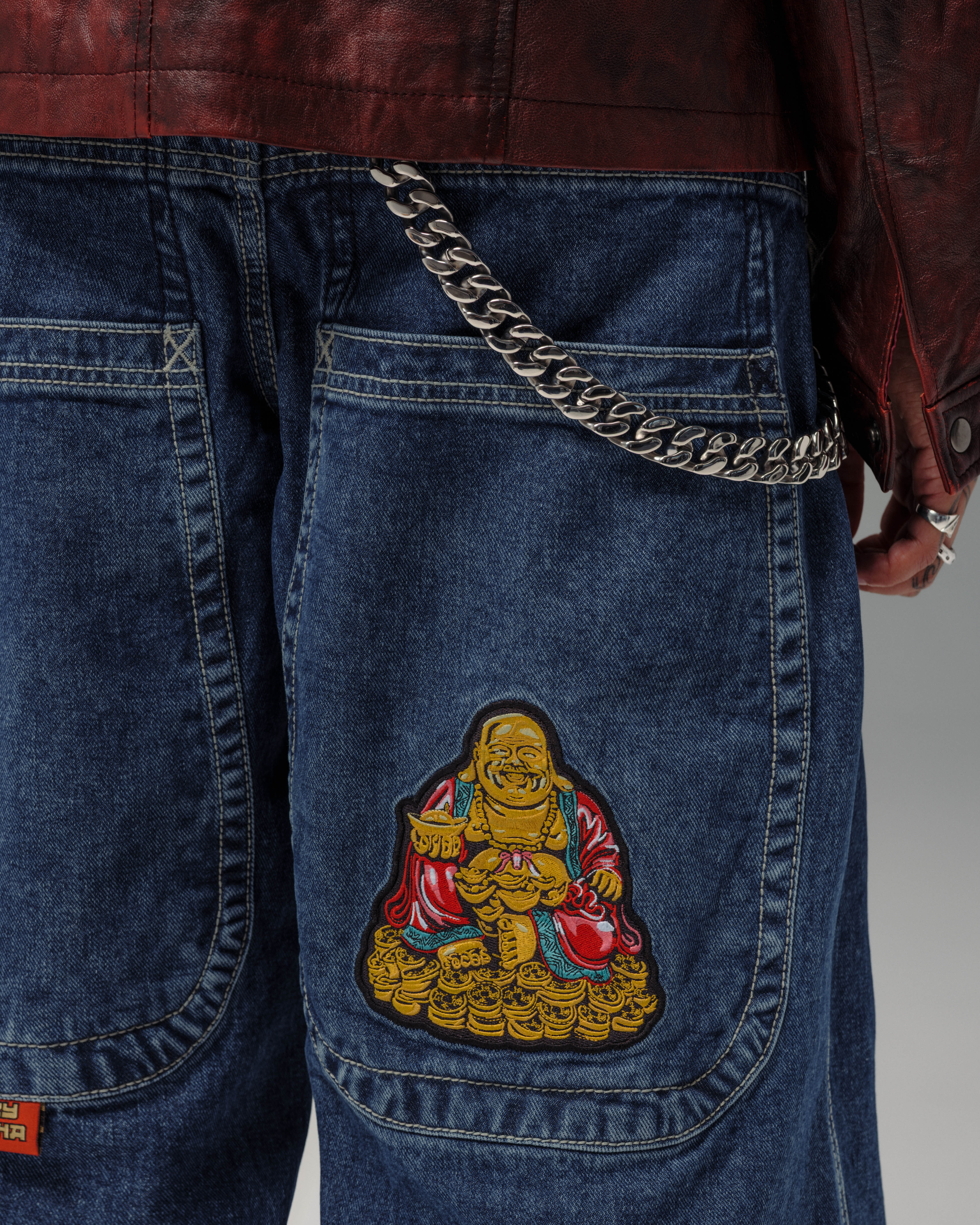 Buddha. 28". Dark Stone. - Image 9