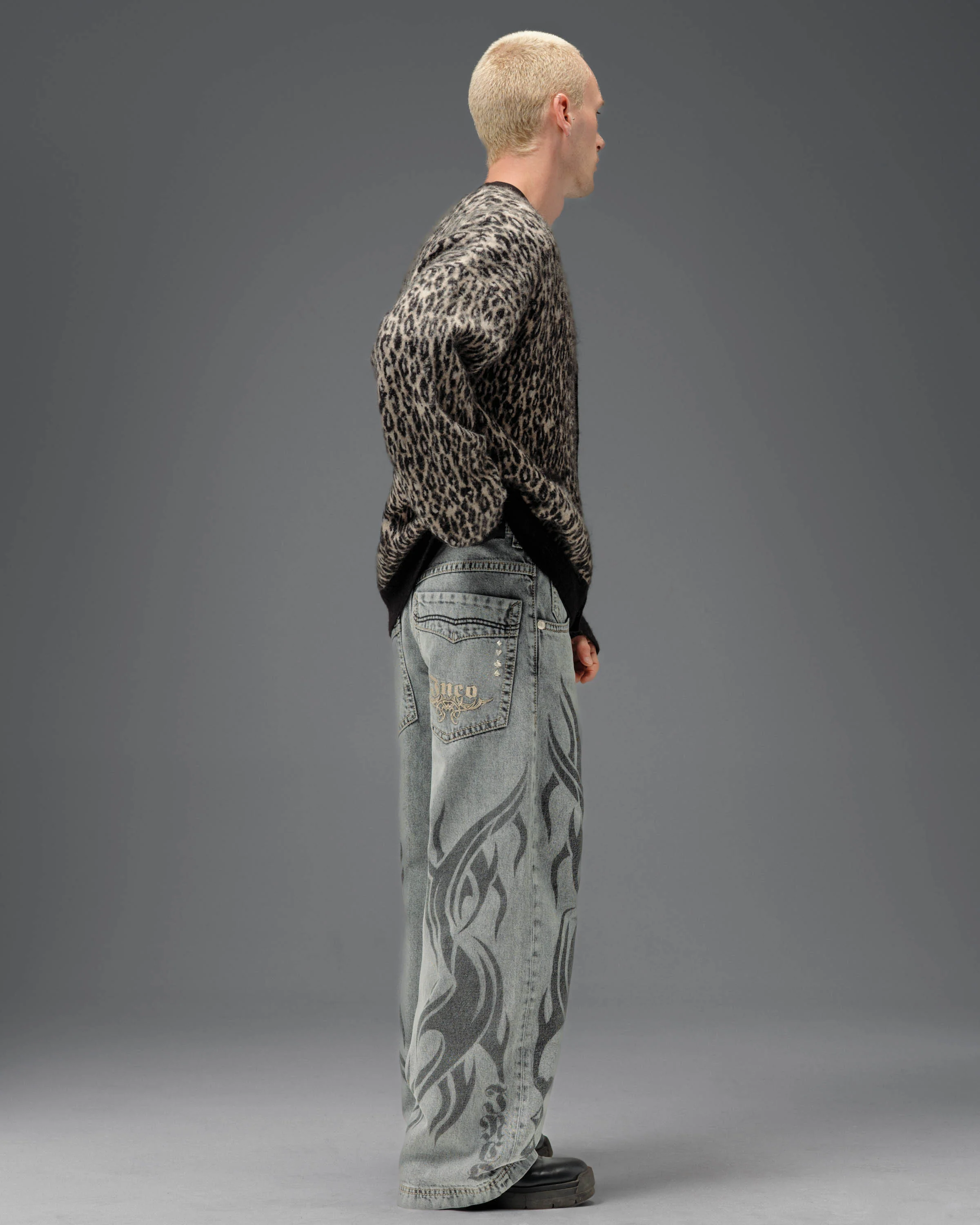 Flame Karatz. 23". Black Vintage. - Image 7