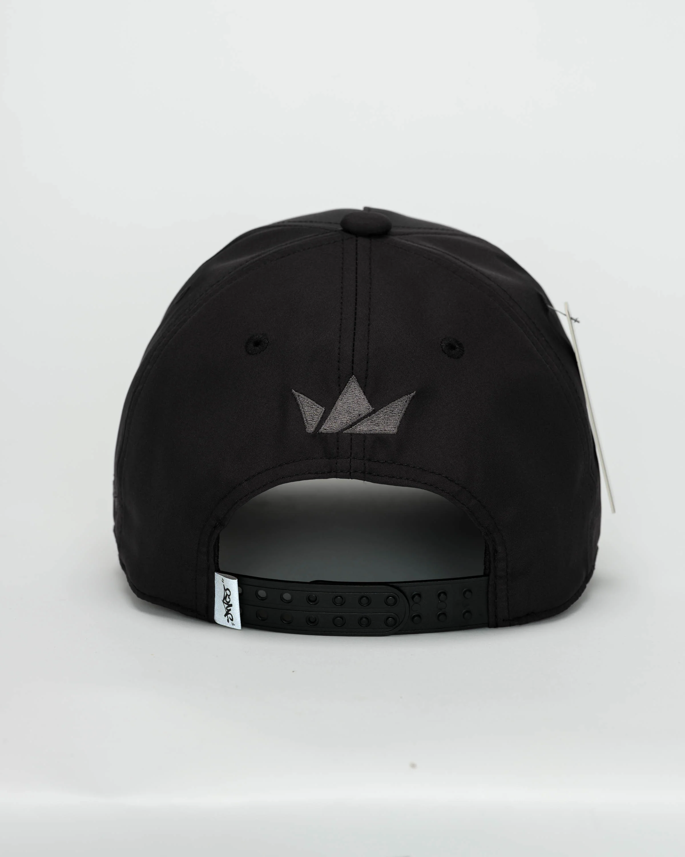 Graffiti Logo Hat. Cyan. - Image 4