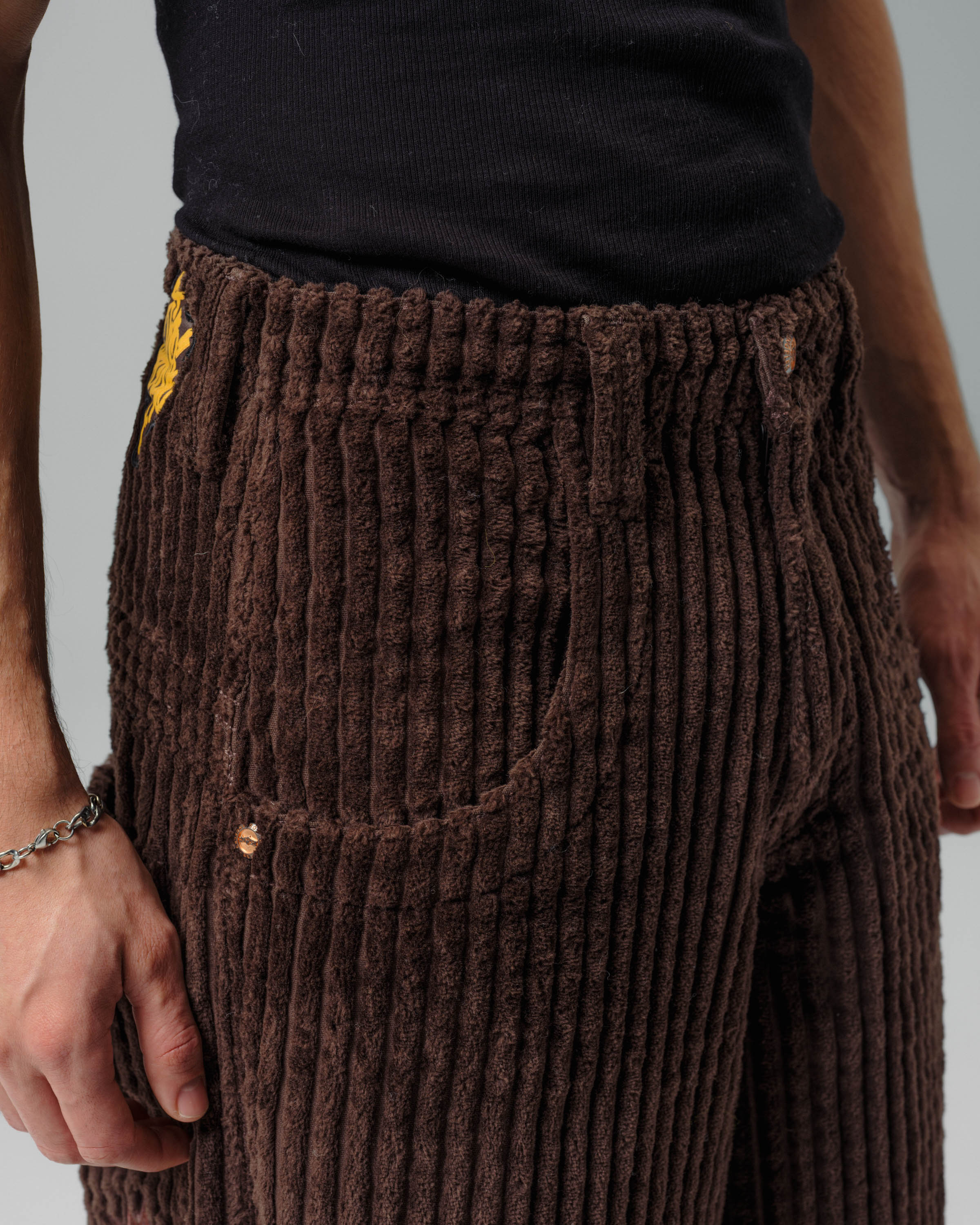 Jester. 26". 2 Wale Corduroy. Java Brown. - Image 10