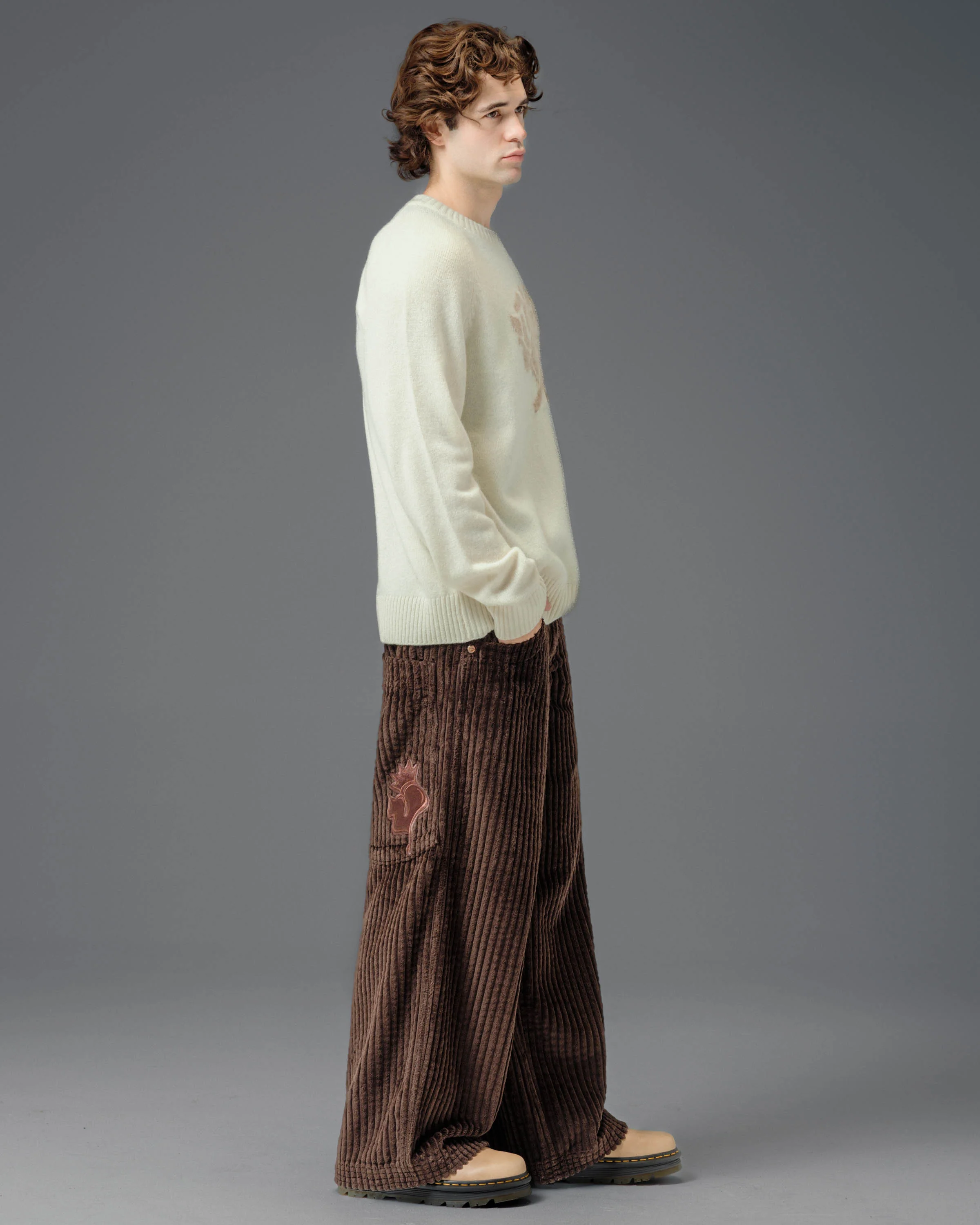 Jester. 26". 2 Wale Corduroy. Java Brown. - Image 8