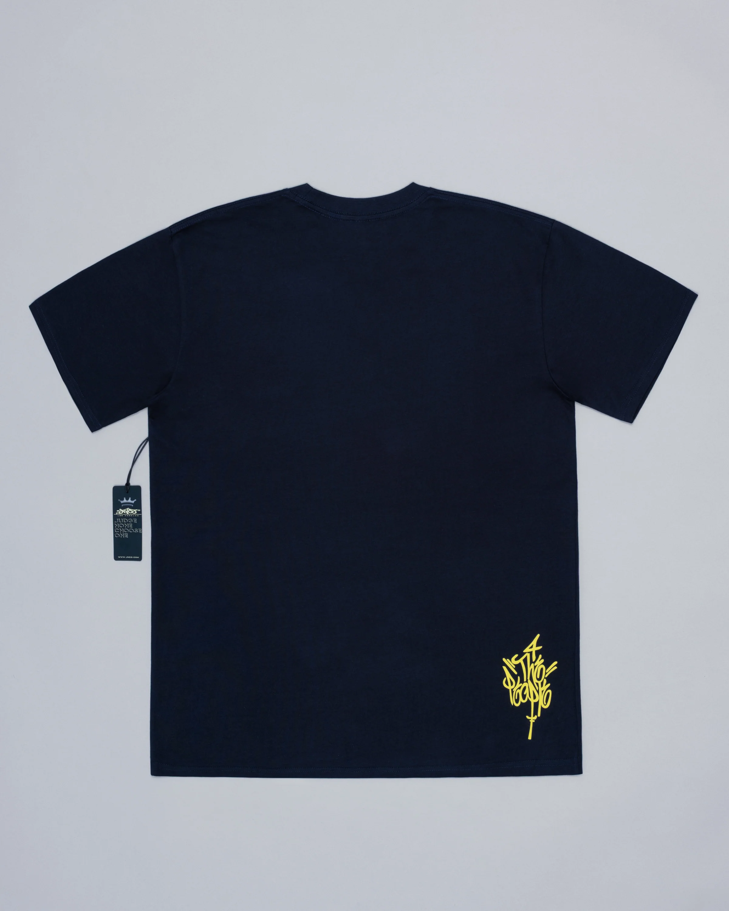 Jester Roots Tee. Navy. - Image 2