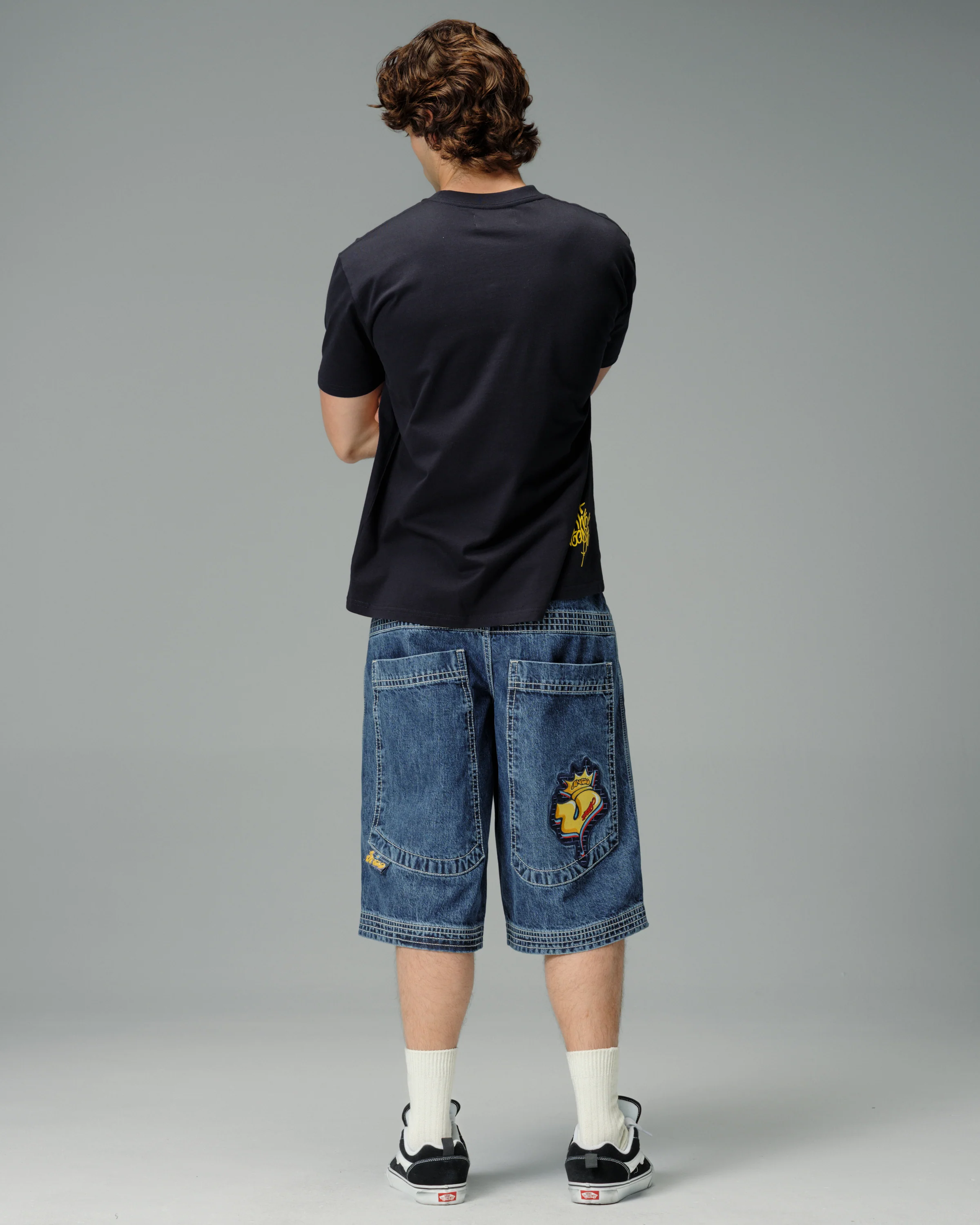 Jester Shorts. 15" Inseam. Dark Stone. - Image 7