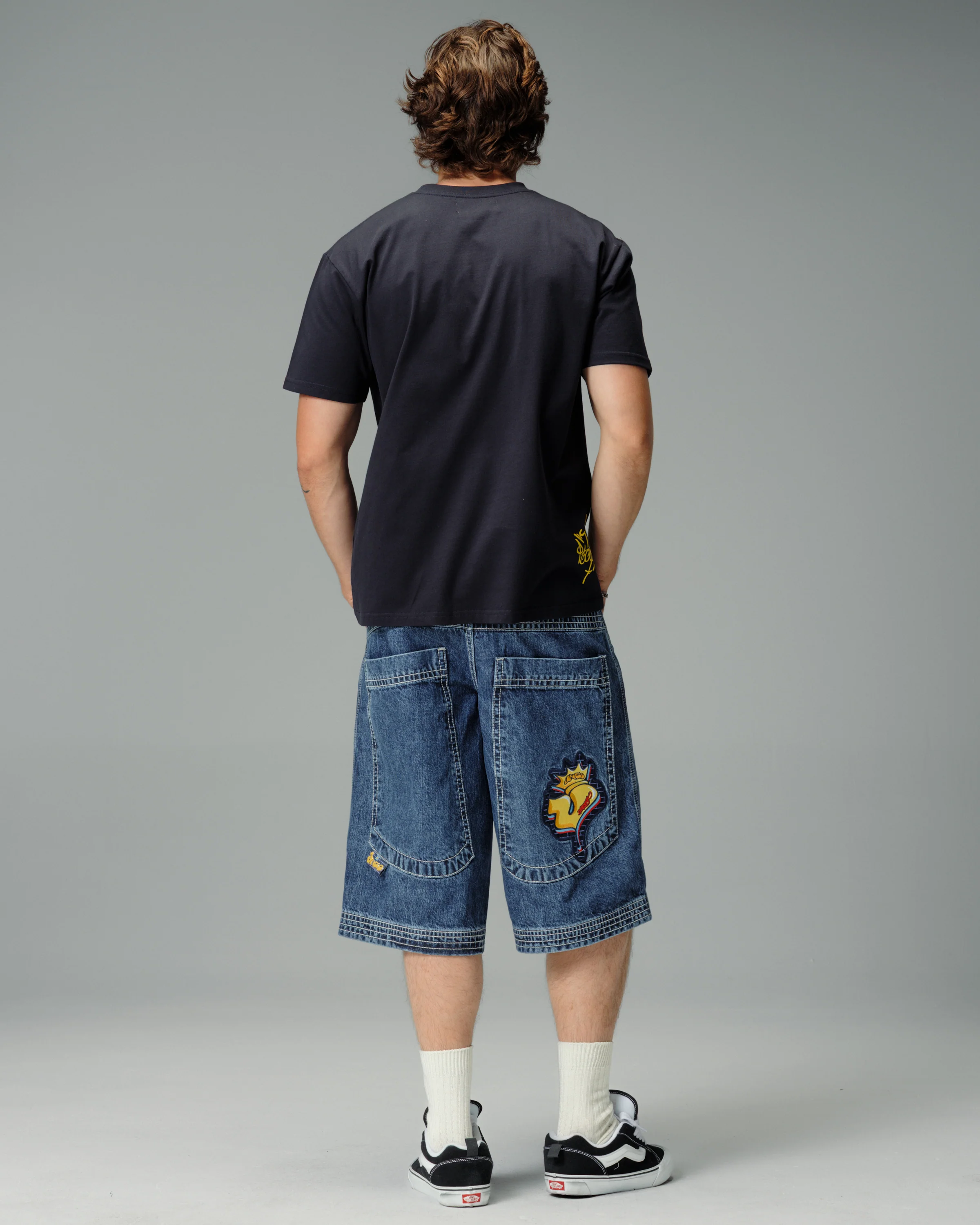 Jester Shorts. 15" Inseam. Dark Stone. - Image 8