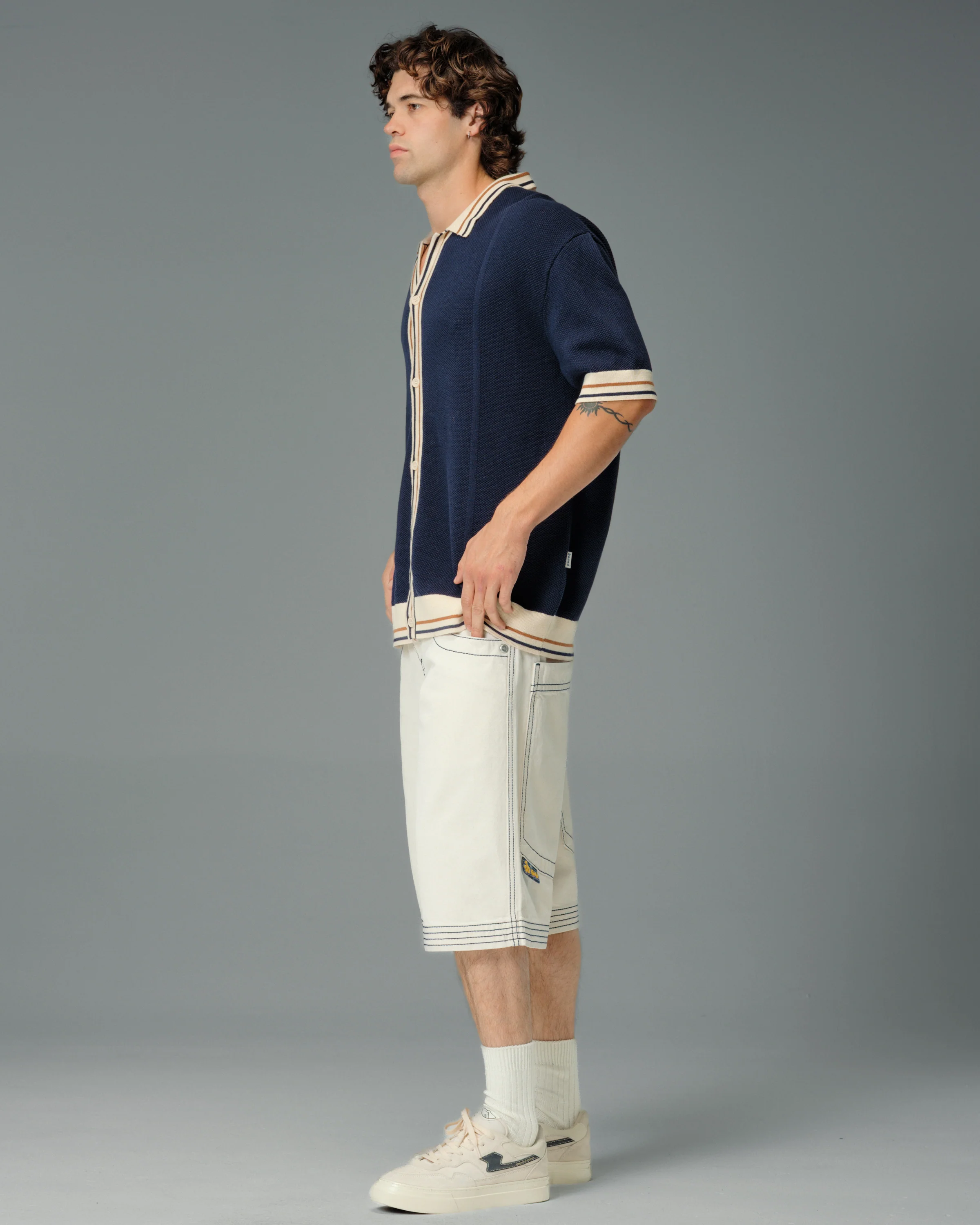 Jester Shorts. 15" Inseam. Natural. - Image 3