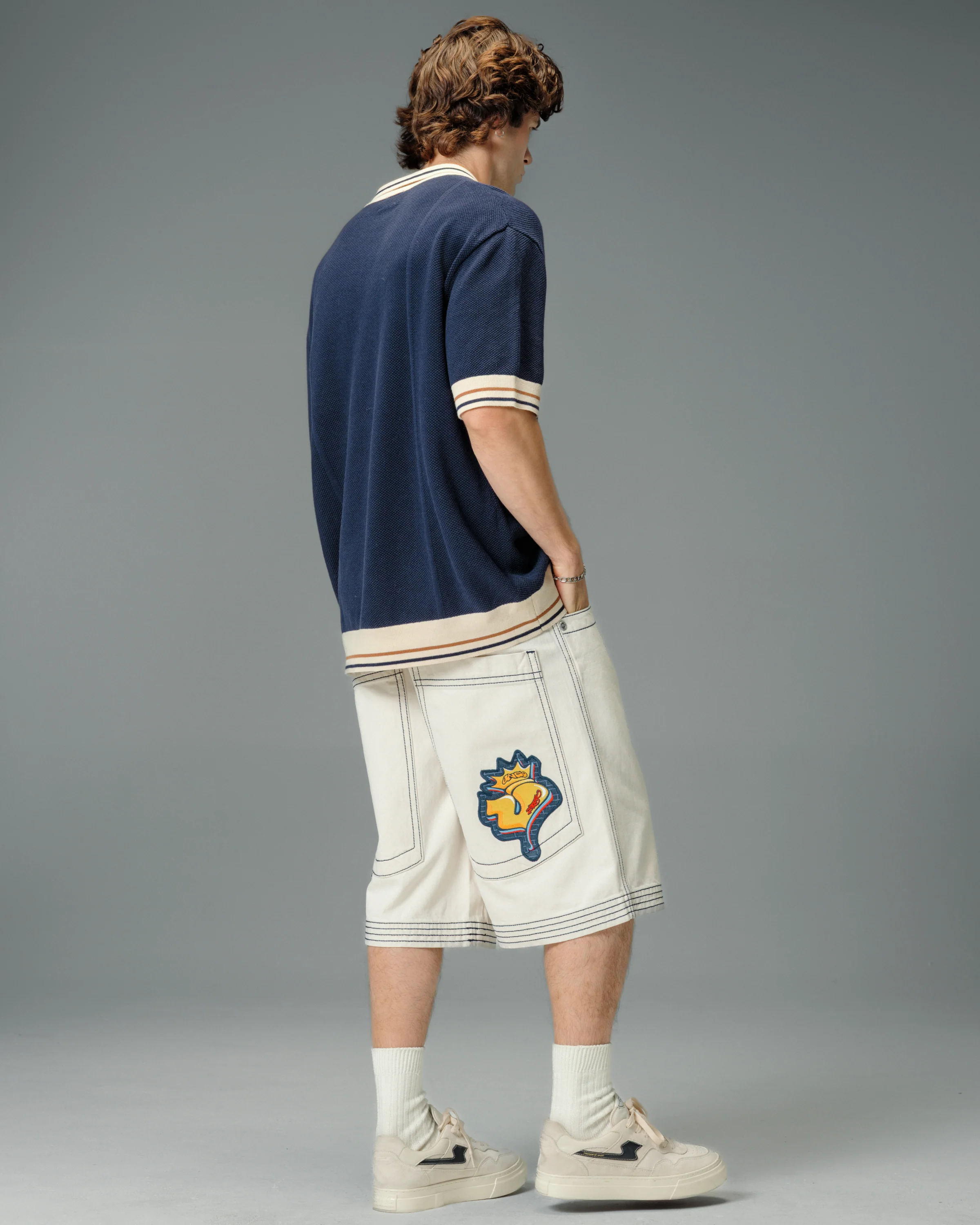 Jester Shorts. 15" Inseam. Natural. - Image 7
