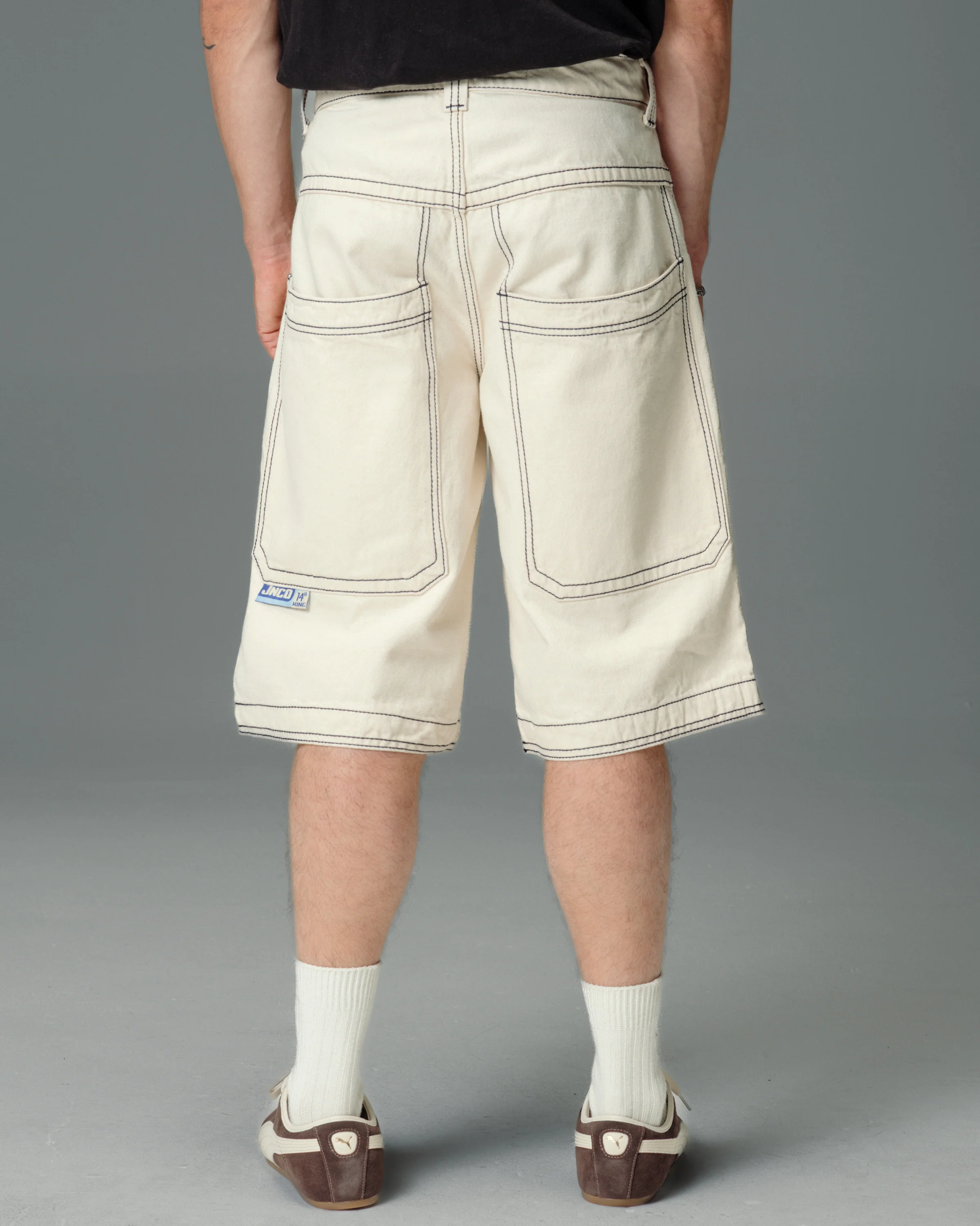 King Shorts. 14". Natural. - Image 11