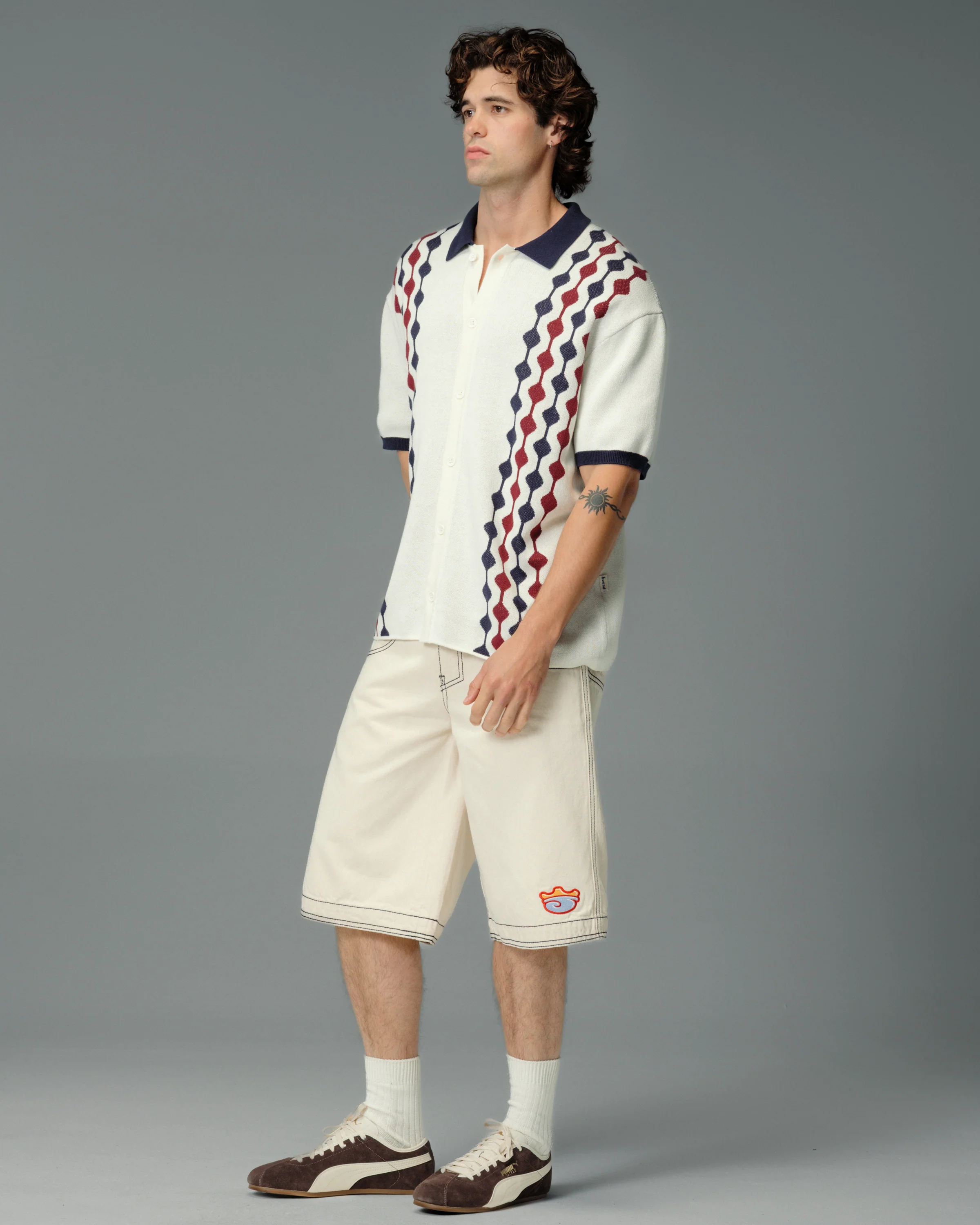 King Shorts. 14". Natural. - Image 4