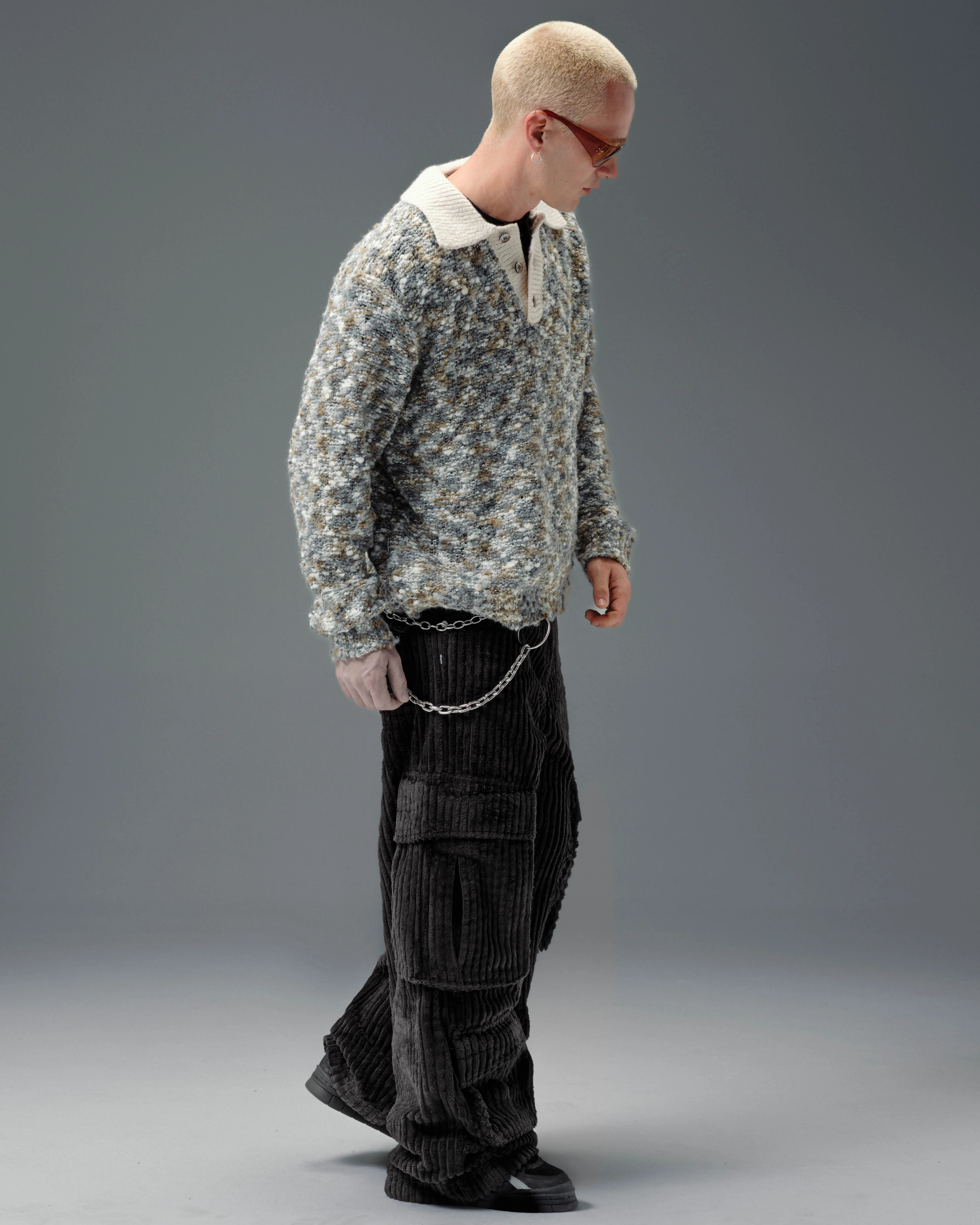 Legacy. 24". 2 Wale Corduroy. Black. - Image 7