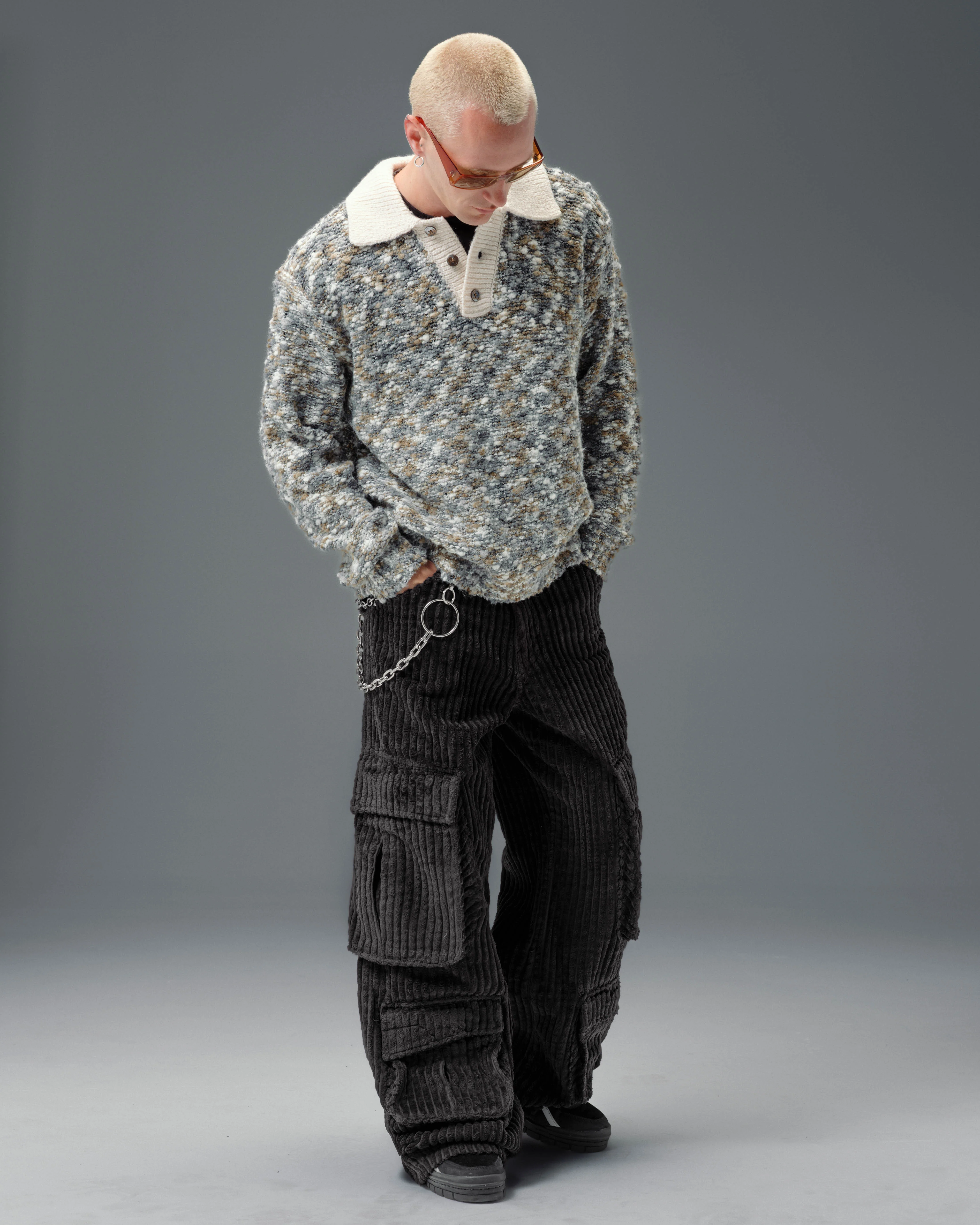 Legacy. 24". 2 Wale Corduroy. Black. - Image 8
