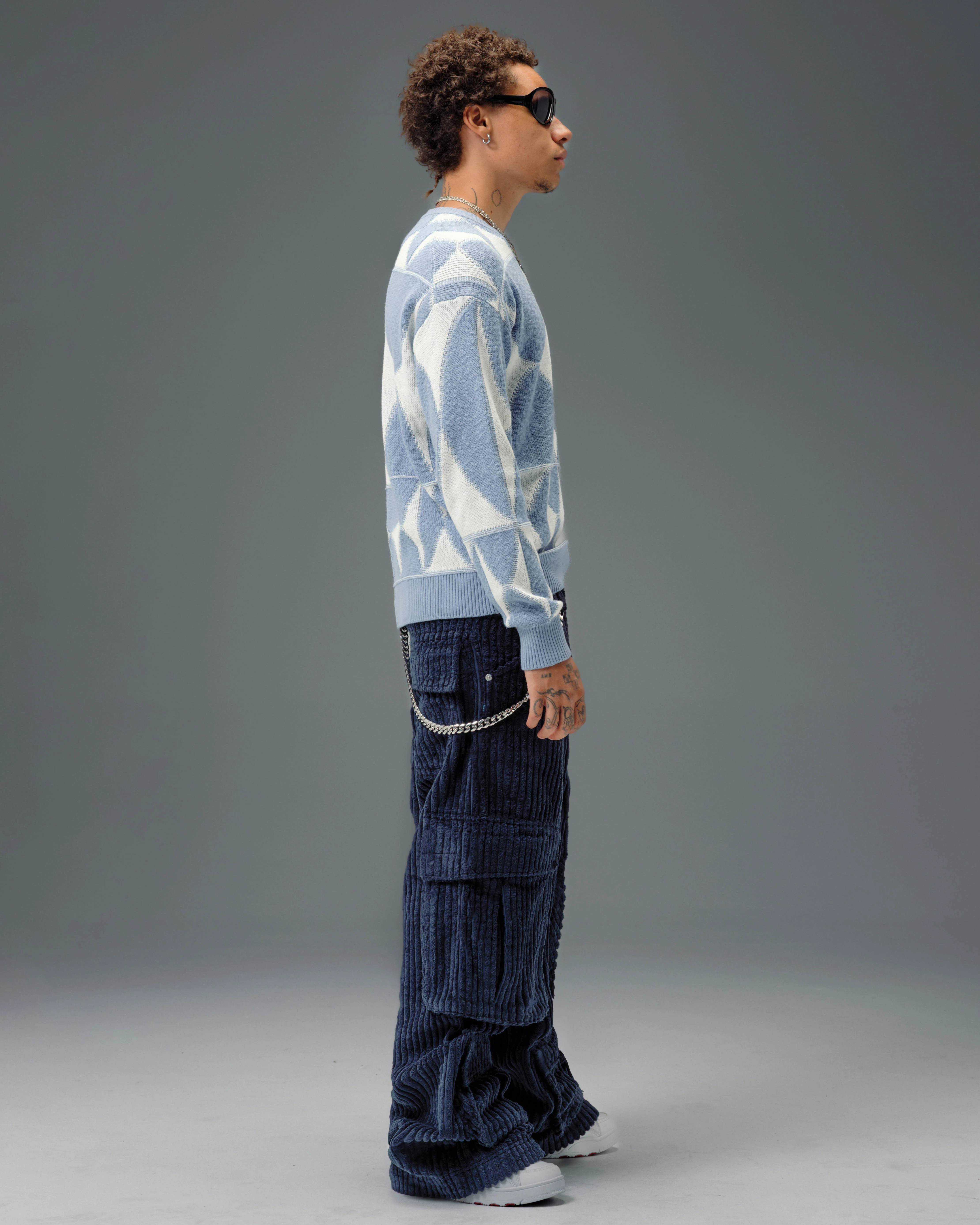 Legacy. 24". 2 Wale Corduroy. Navy. - Image 6