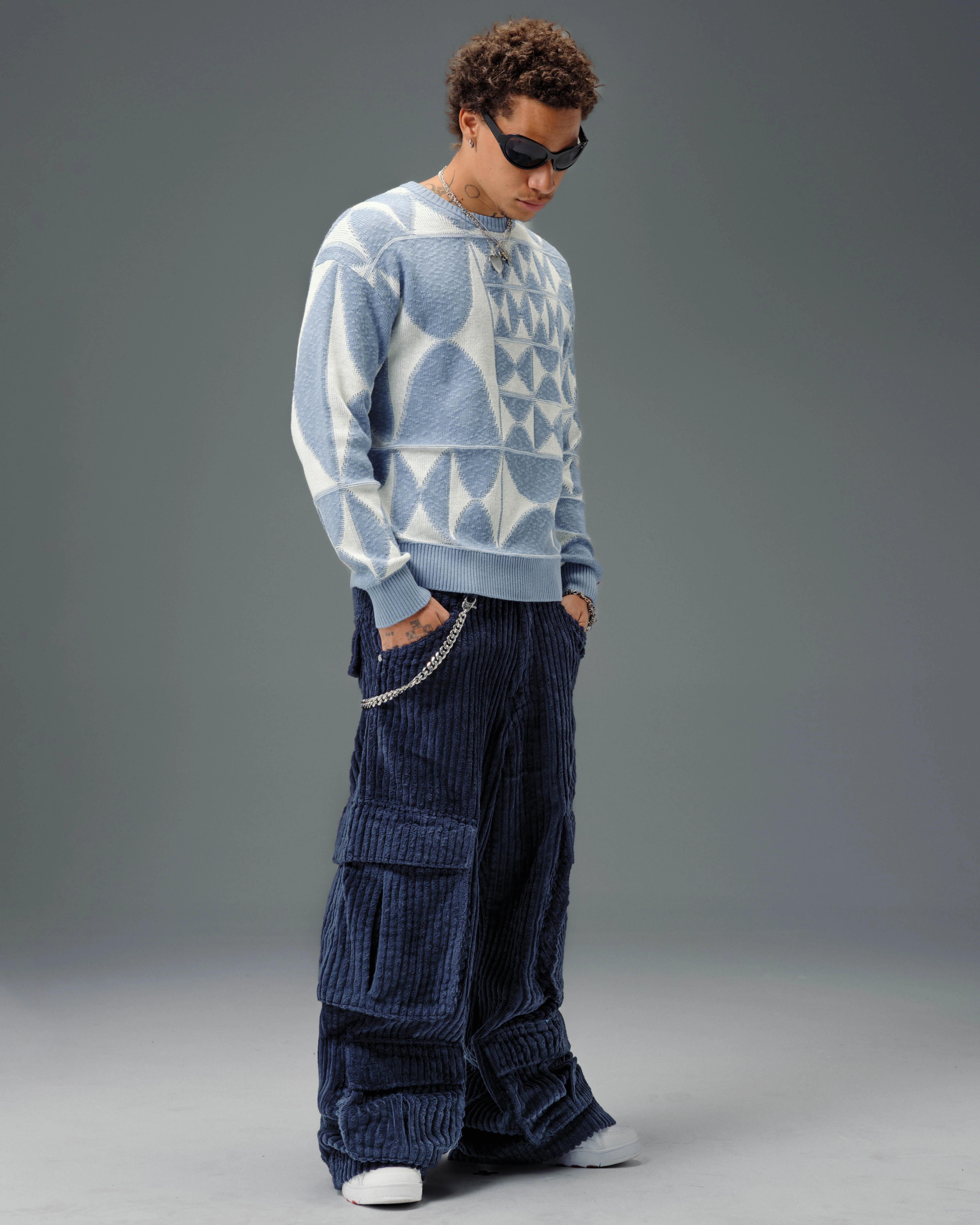 Legacy. 24". 2 Wale Corduroy. Navy. - Image 7