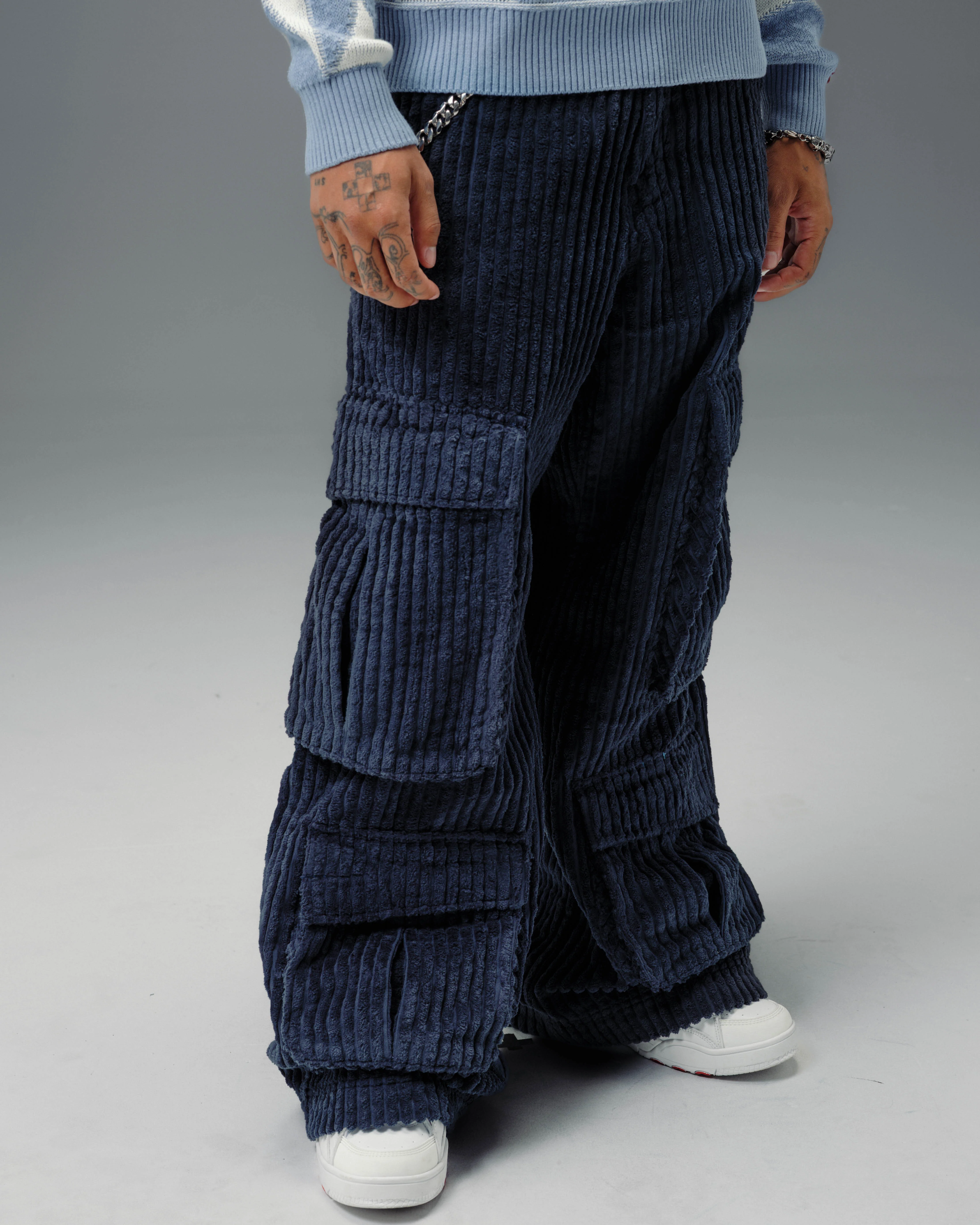 Legacy. 24". 2 Wale Corduroy. Navy. - Image 8
