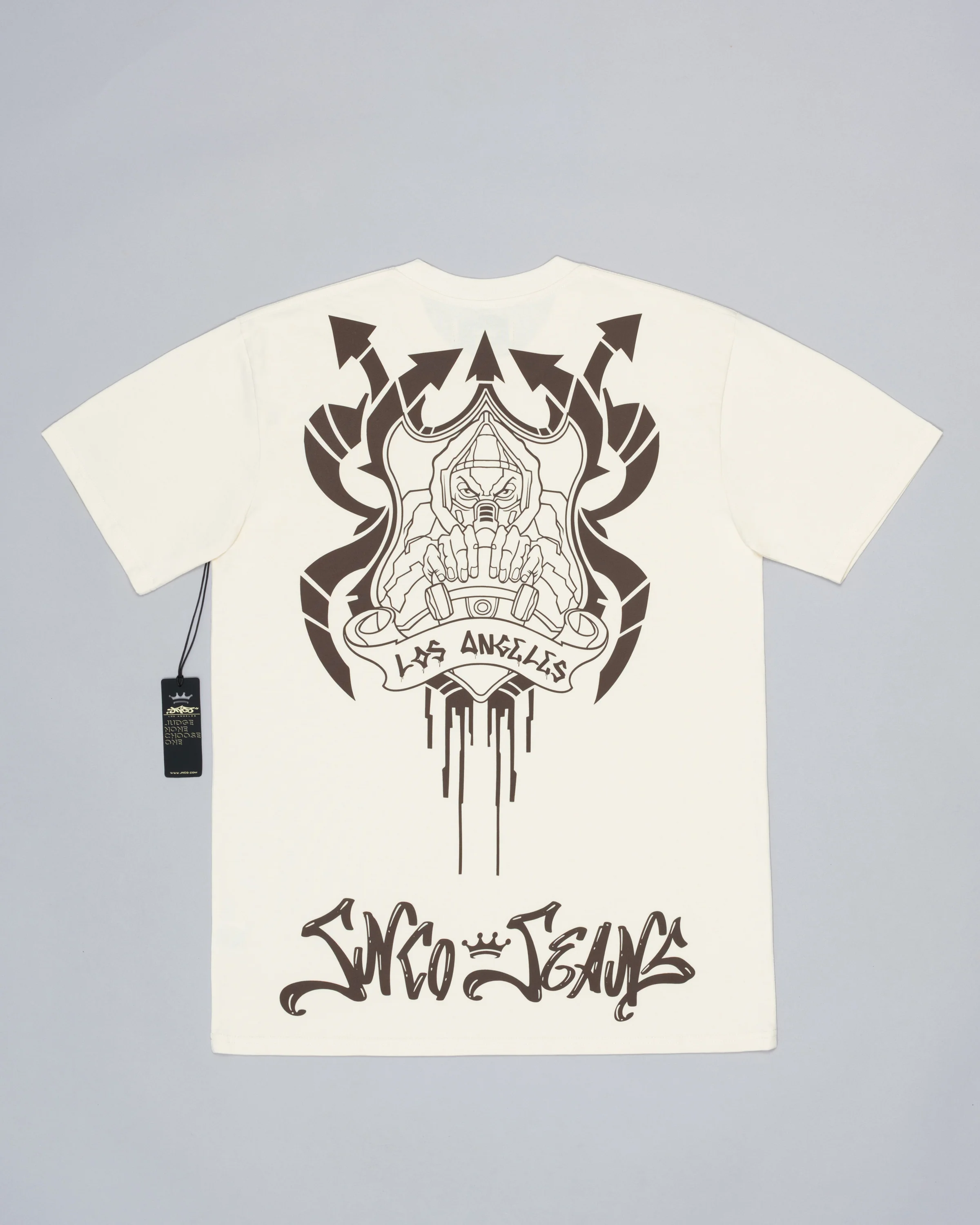 Skater Tee. Ecru.