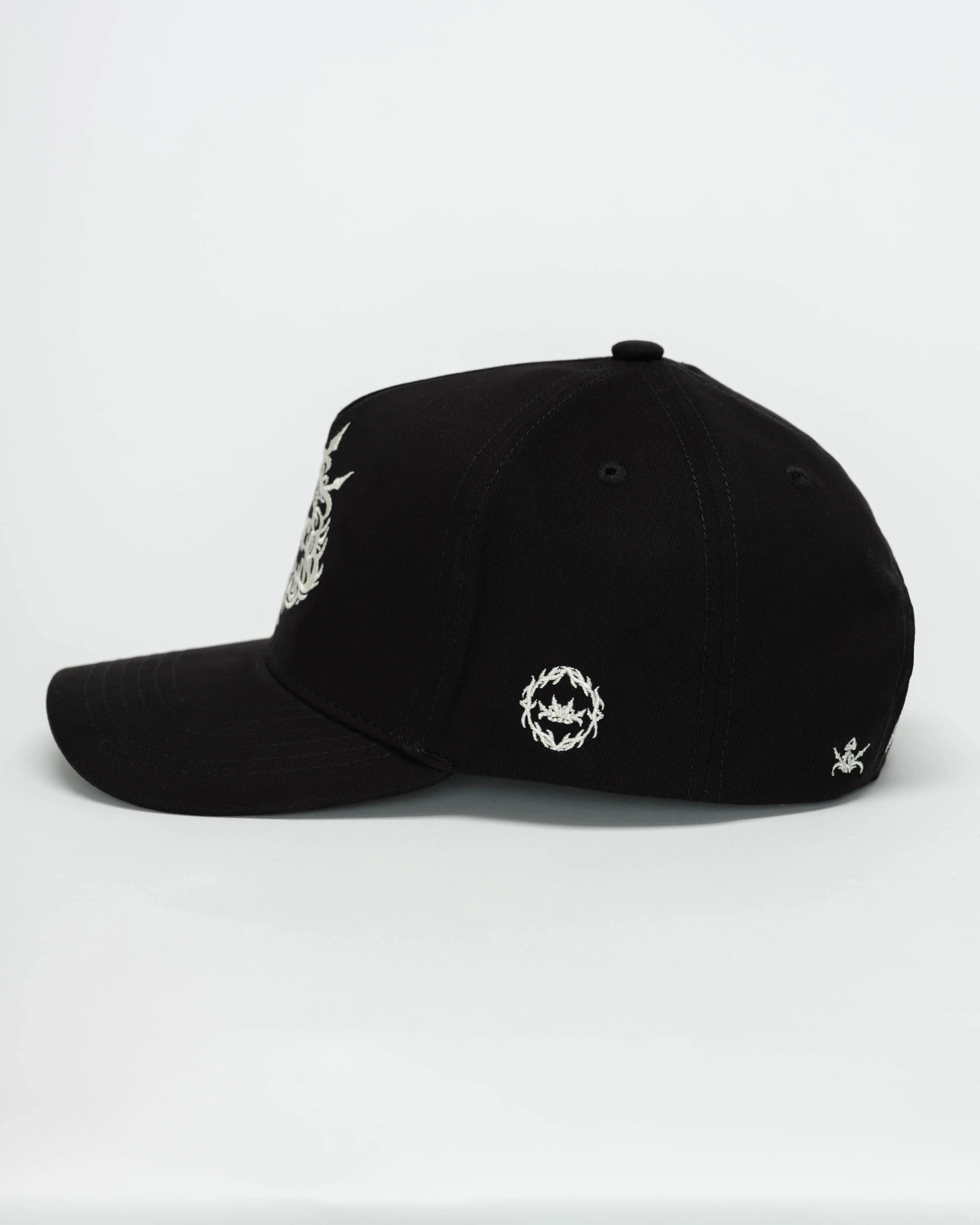 Tribal Baseball Cap. Black. - Image 4