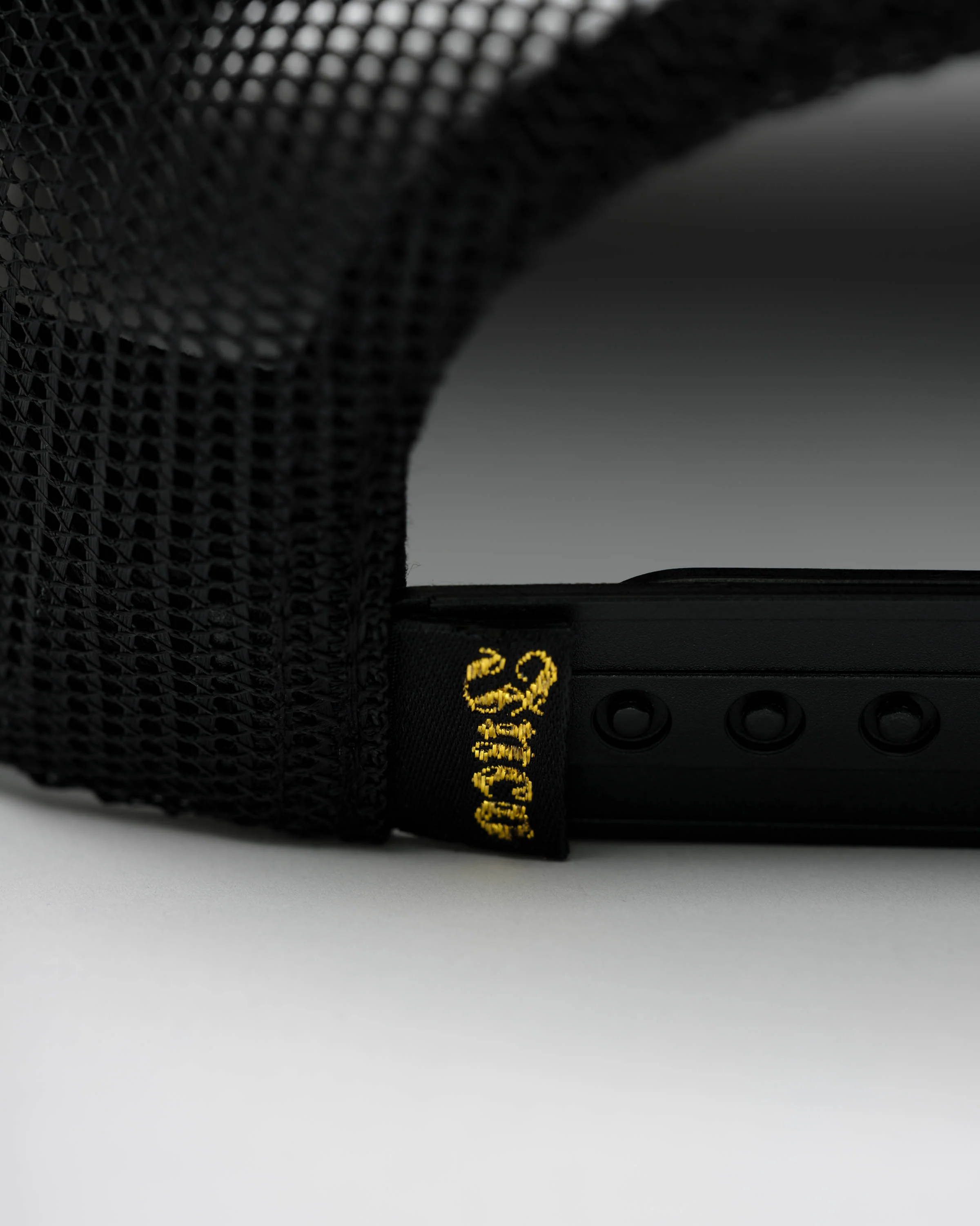 Tribal Trucker Hat. Black/ Gold. - Image 5