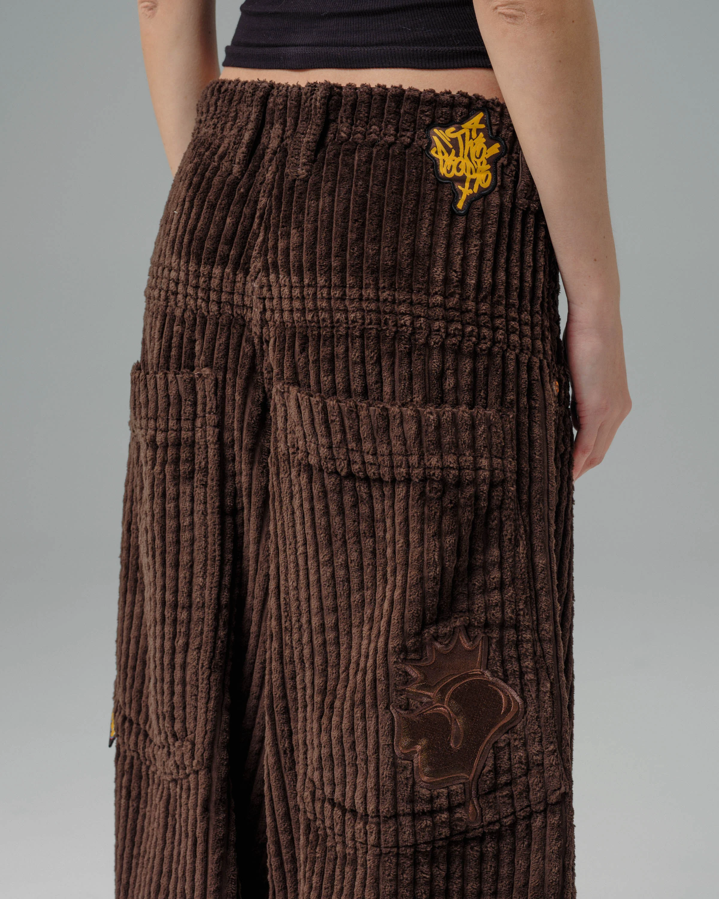 W Jester. 26". 2 Wale Corduroy. Java Brown. - Image 11