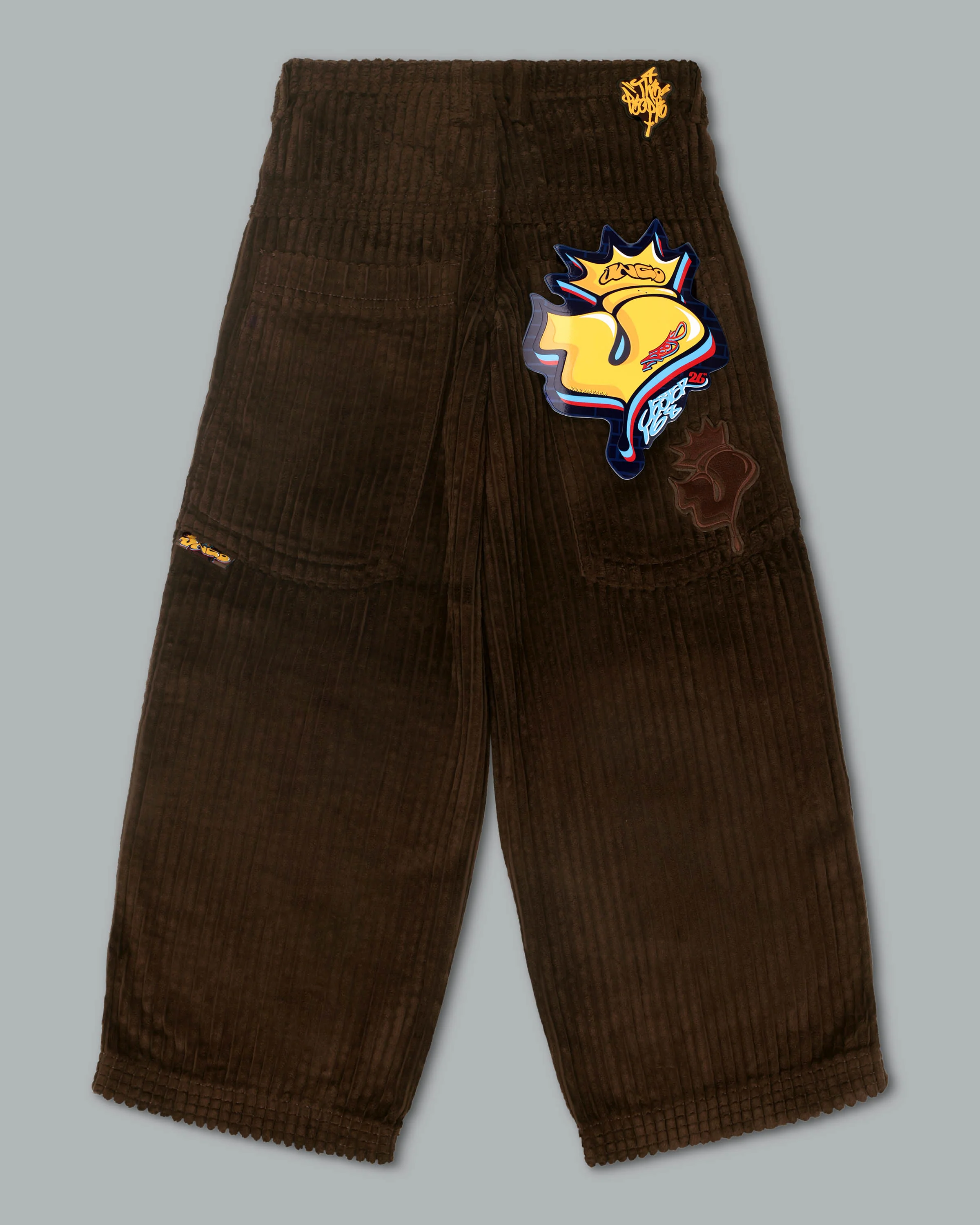 W Jester. 26". 2 Wale Corduroy. Java Brown. - Image 16