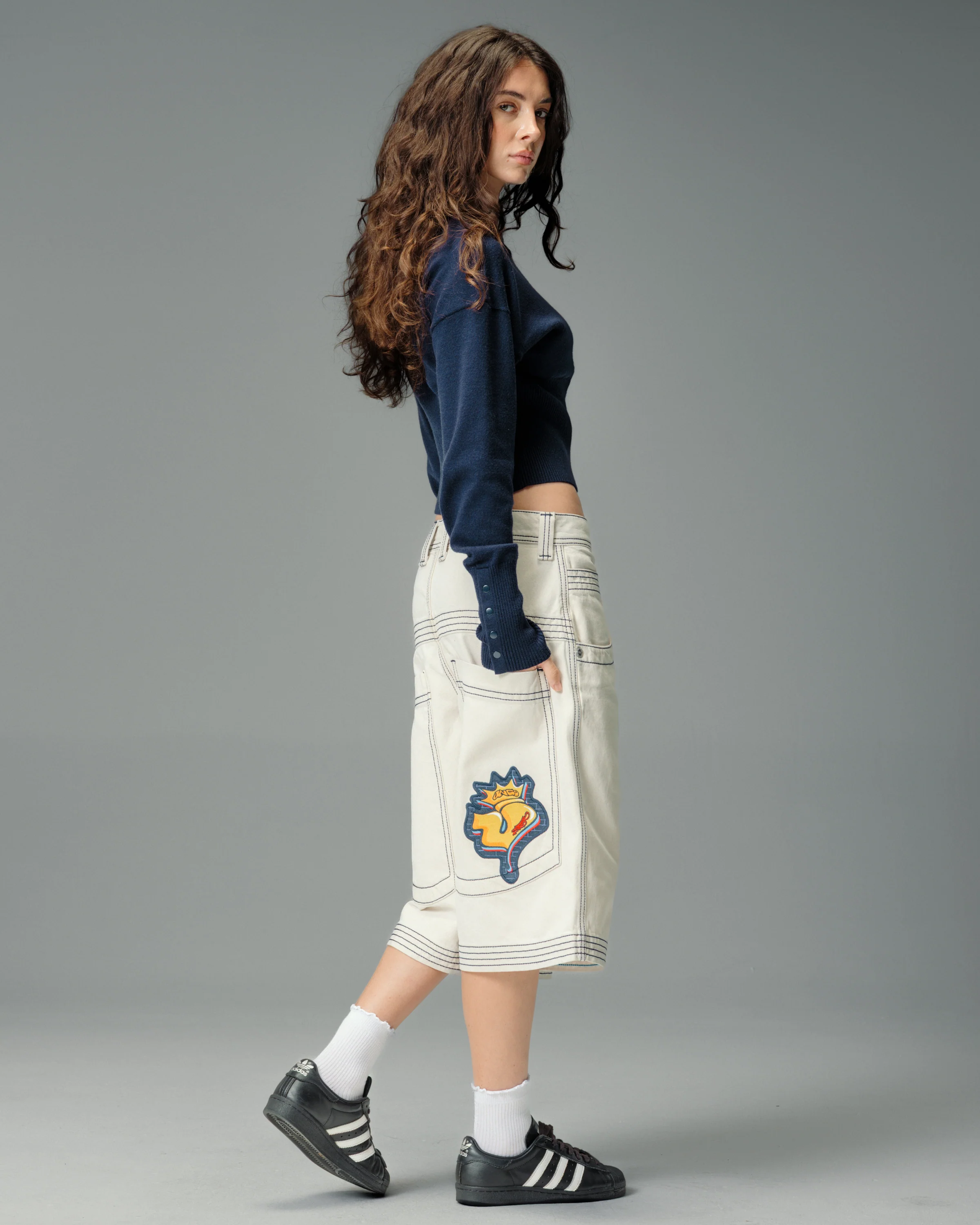 W Jester Shorts. 15" Inseam. Natural. - Image 8