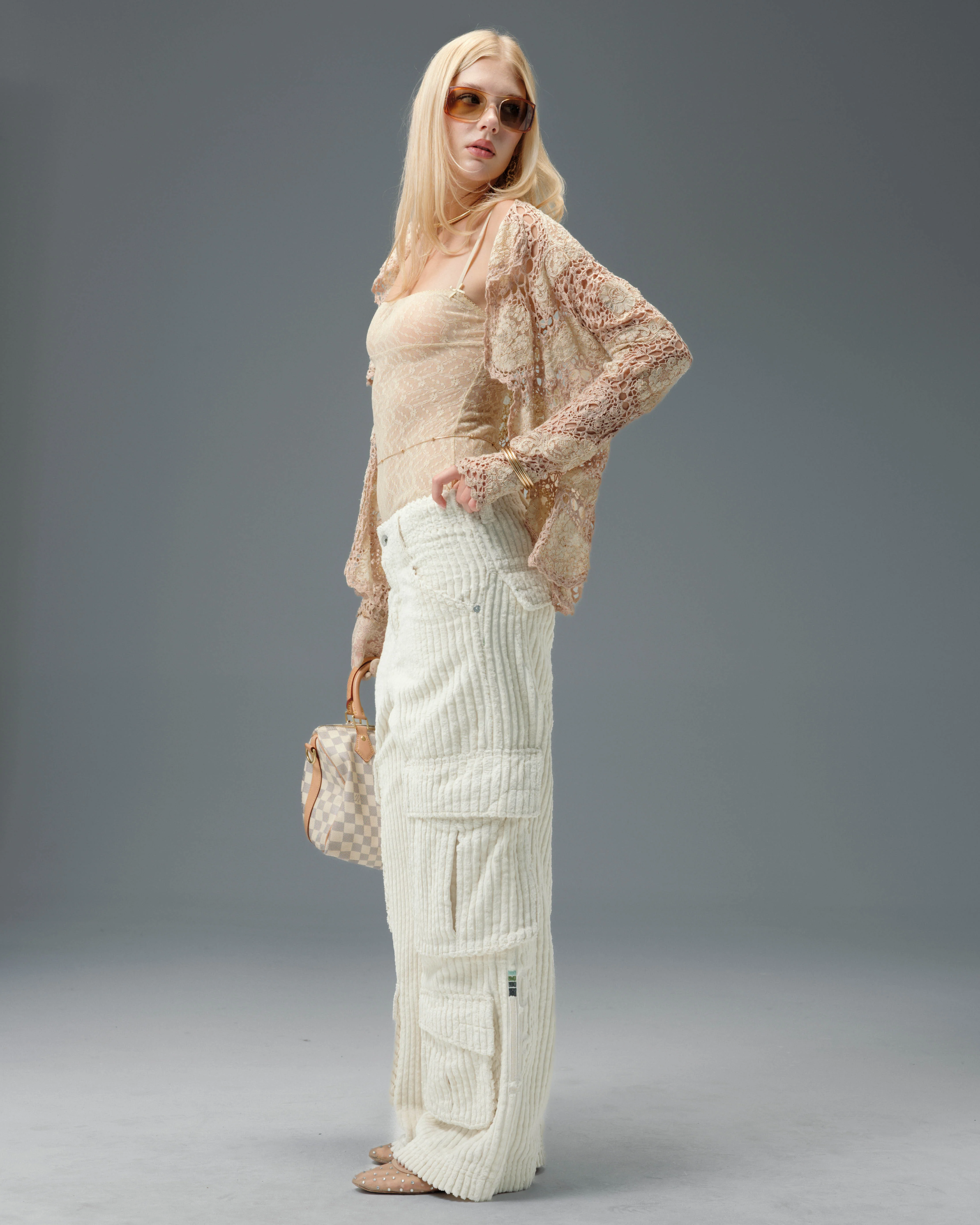 W Legacy. 24". 2 Wale Corduroy. Tofu. - Image 5