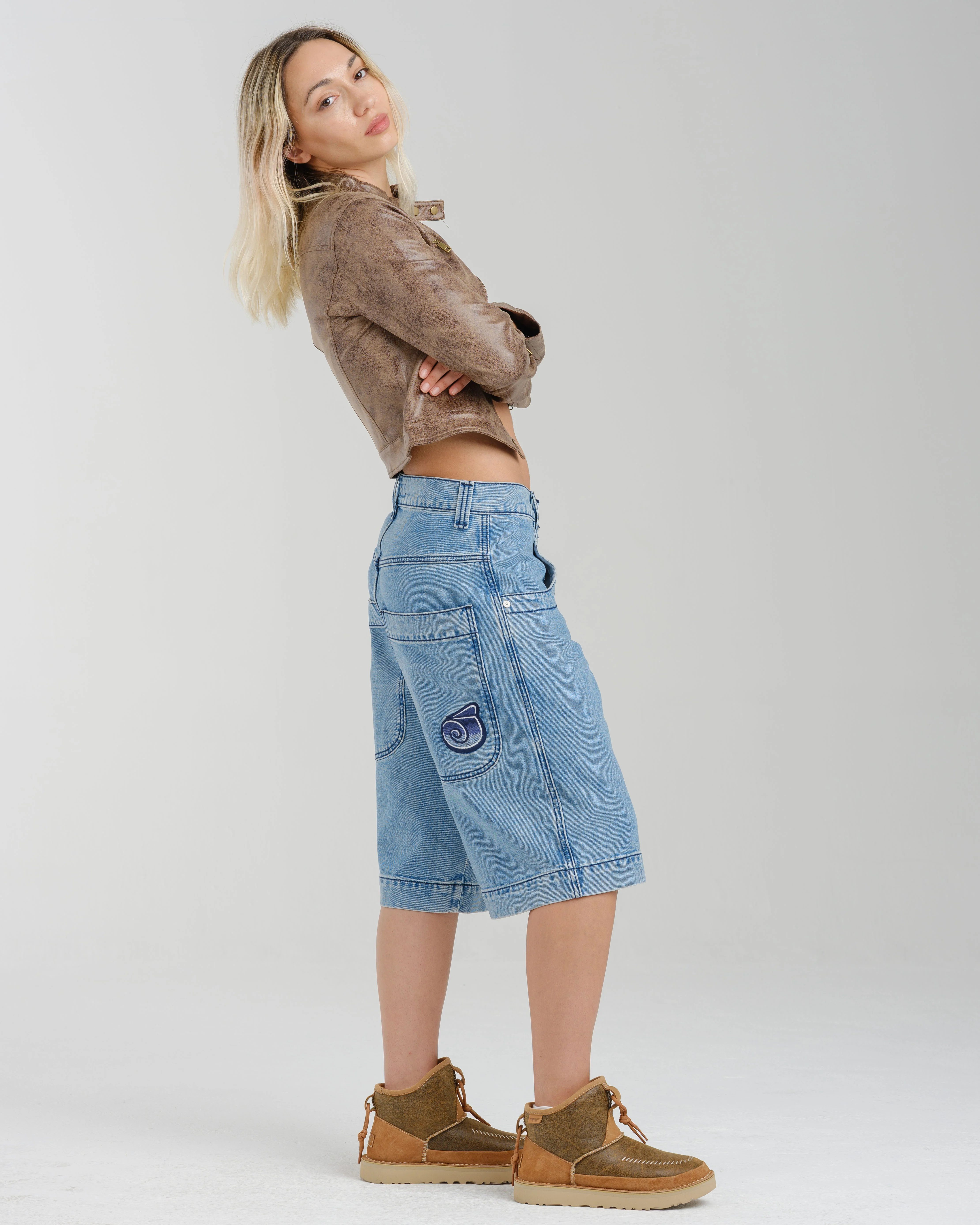 W101 Twin Cannon Shorts. 14" Inseam. Antique. - Image 4