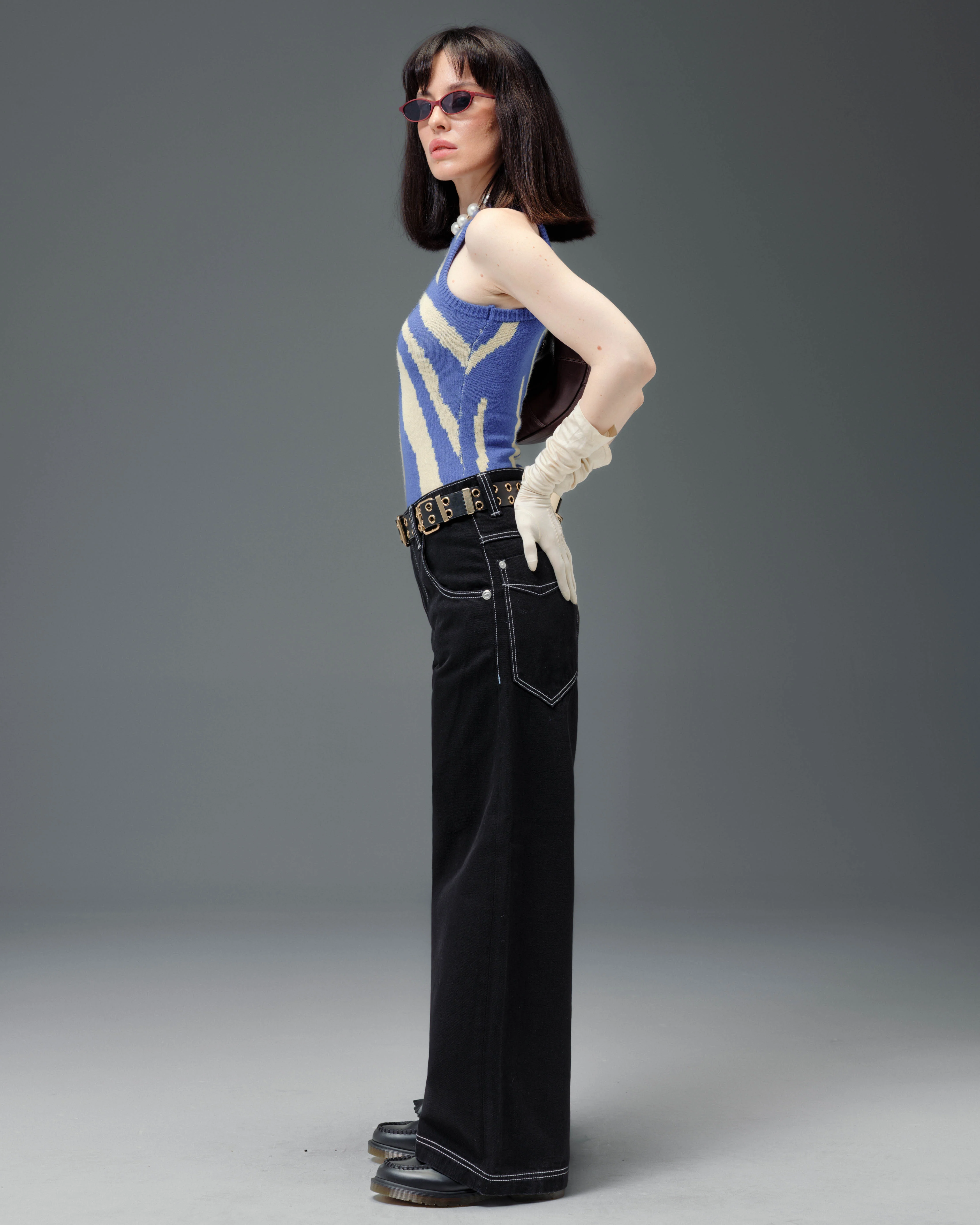 W1179 Easy Wide Pipes. 23". Jet Black. - Image 5