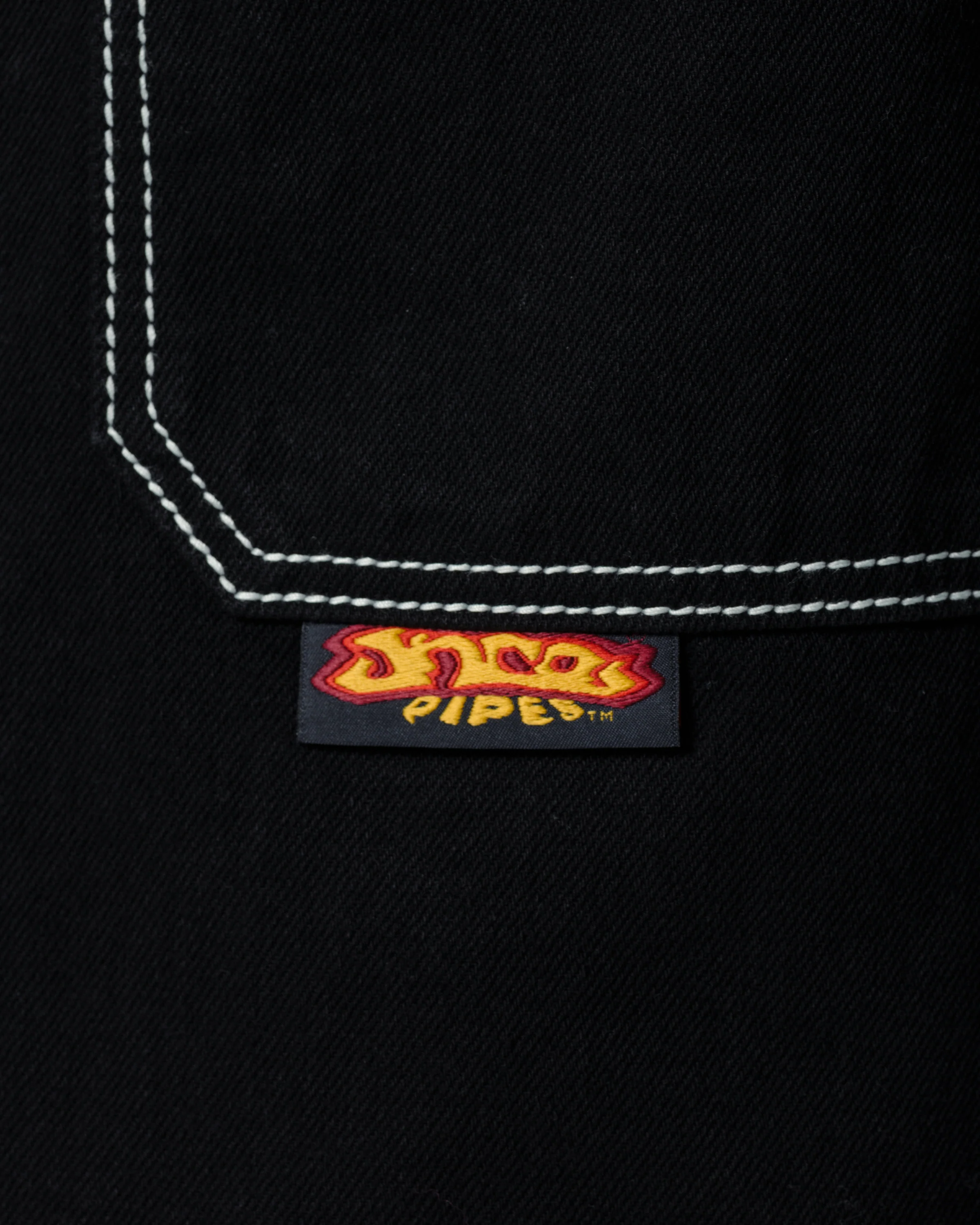 W179 Pipes Shorts. 14" Inseam. Jet Black. - Image 13