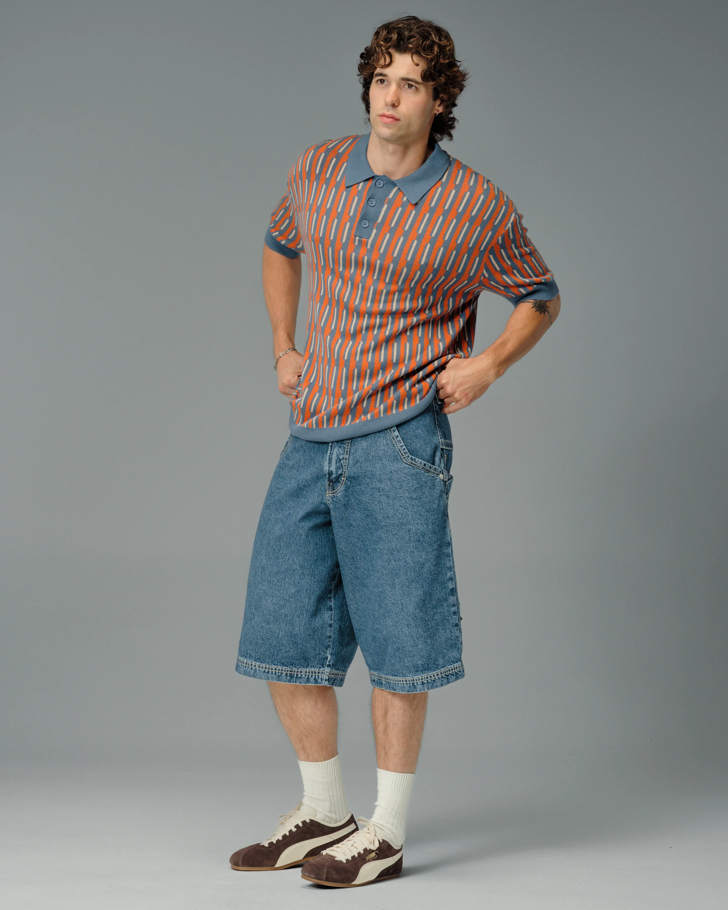 Wizard Shorts. 15" Inseam. Dark Stone. - Image 3