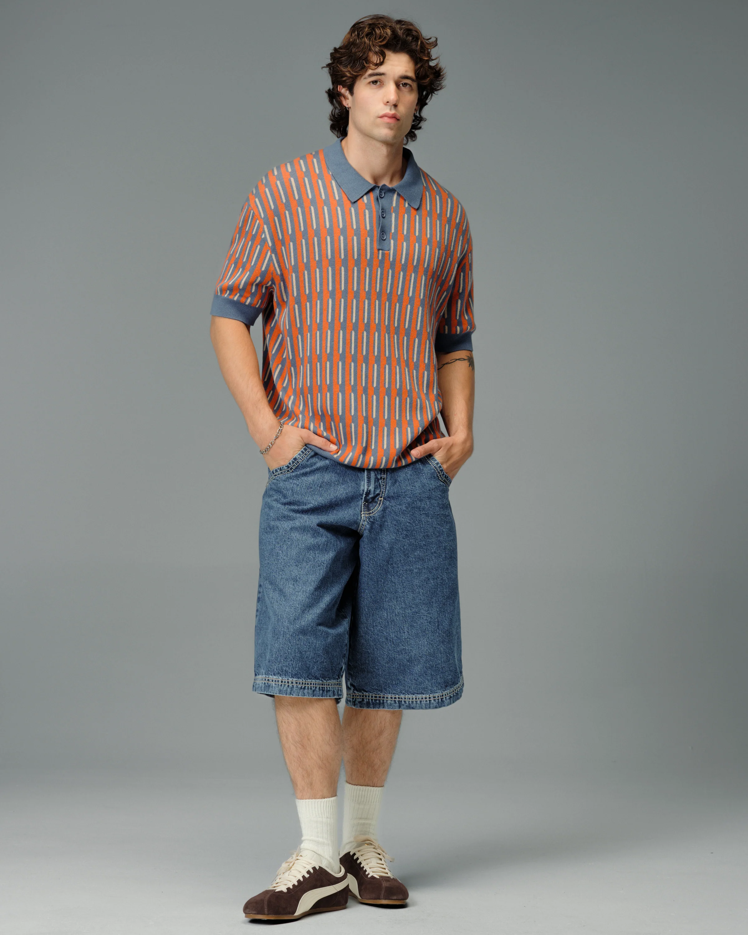 Wizard Shorts. 15" Inseam. Dark Stone. - Image 4
